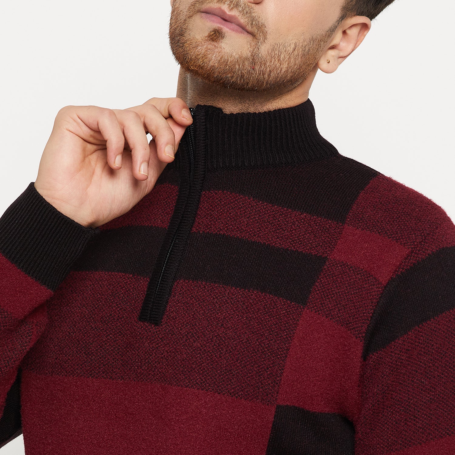 Duke Urban Men High Neck Sweater (SDS2142A)