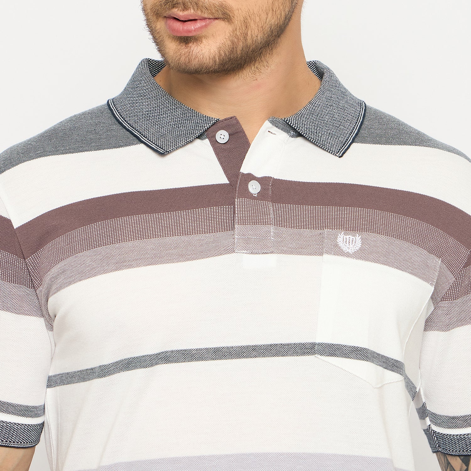 Duke Urban Men Half Sleeve Cotton Tshirt (LF7377)