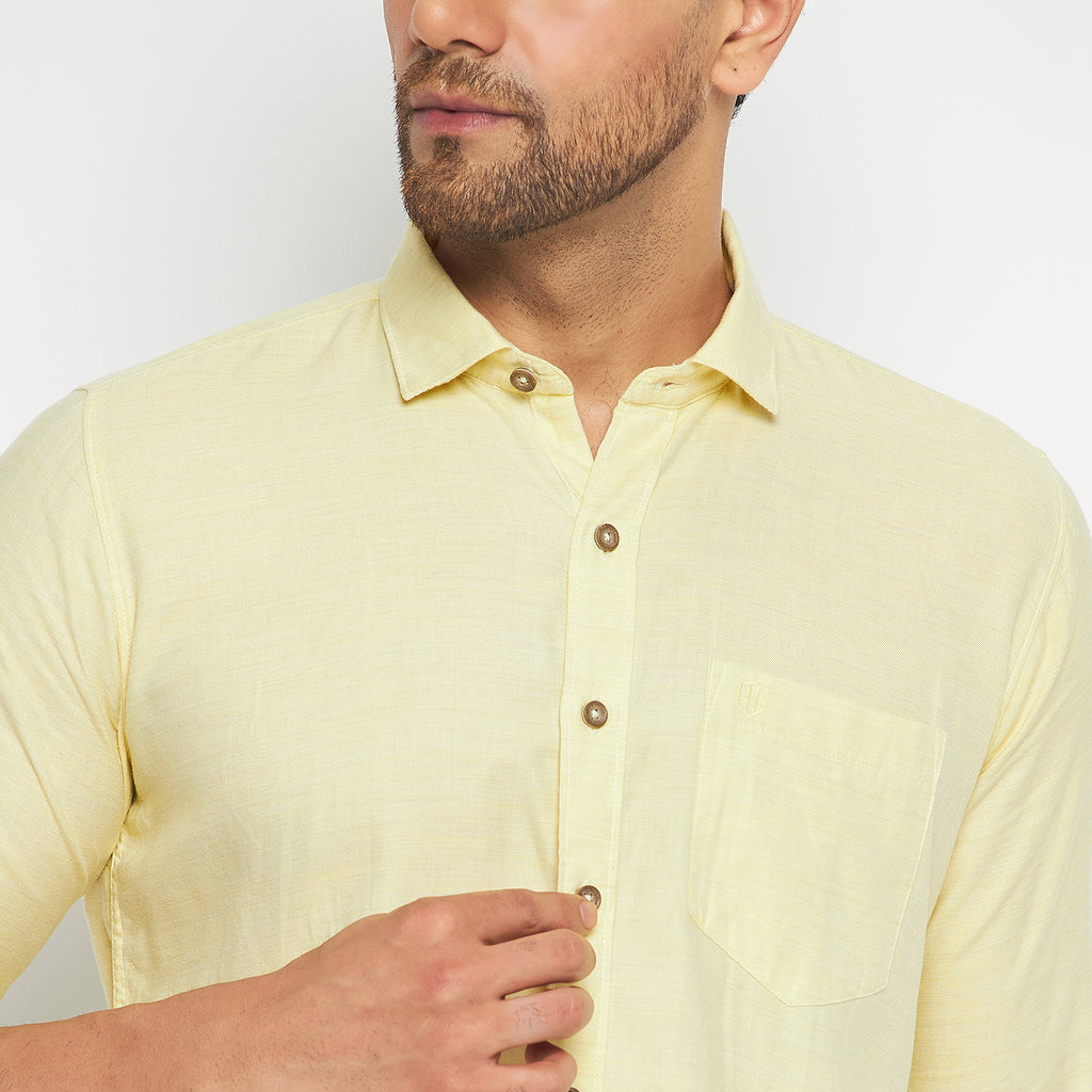 Duke Urban Men Full Sleeve Cotton Shirts (SDO8PLT)