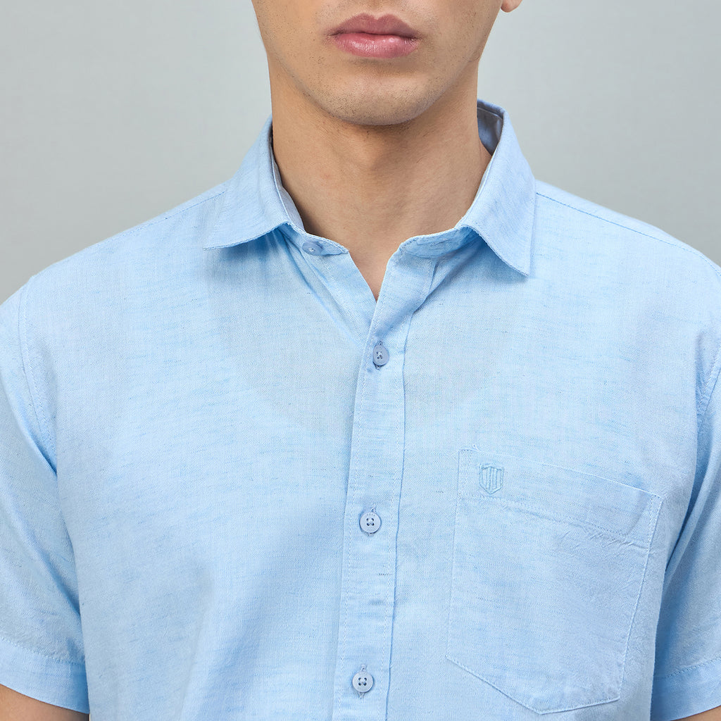 Duke Urban Men Short Style Casual Half Sleeve Shirt (SDO4PLCC)