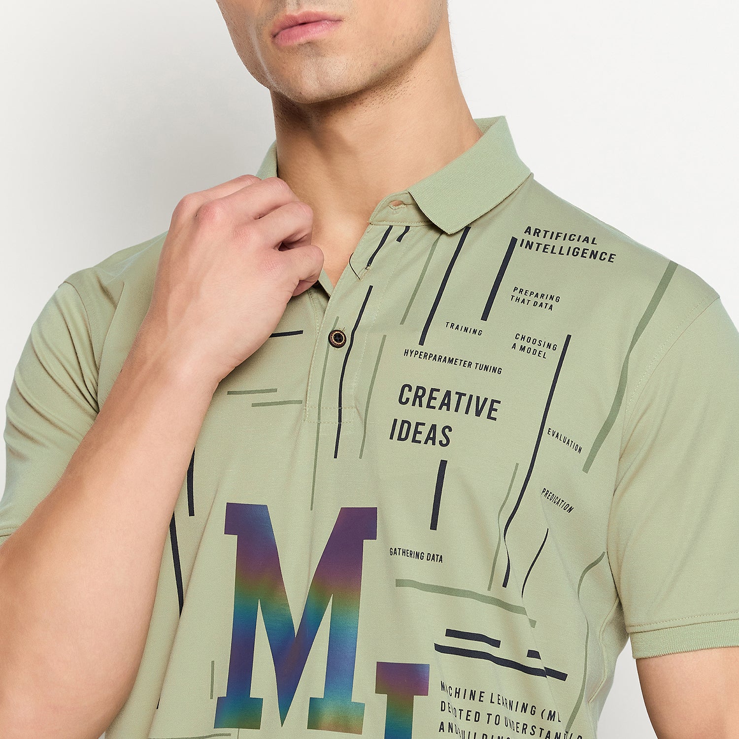Duke Urban Men Half Sleeve Cotton T-shirt (LF7177)