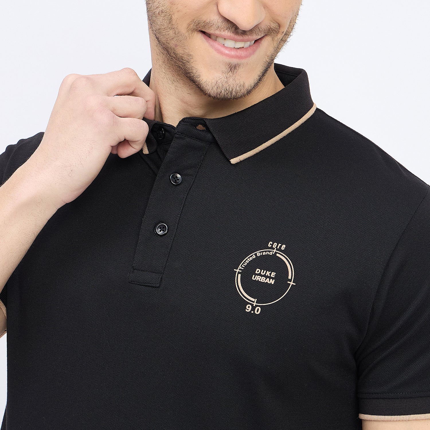 Duke Urban Men Half Sleeve Cotton T-shirt (LF7319)