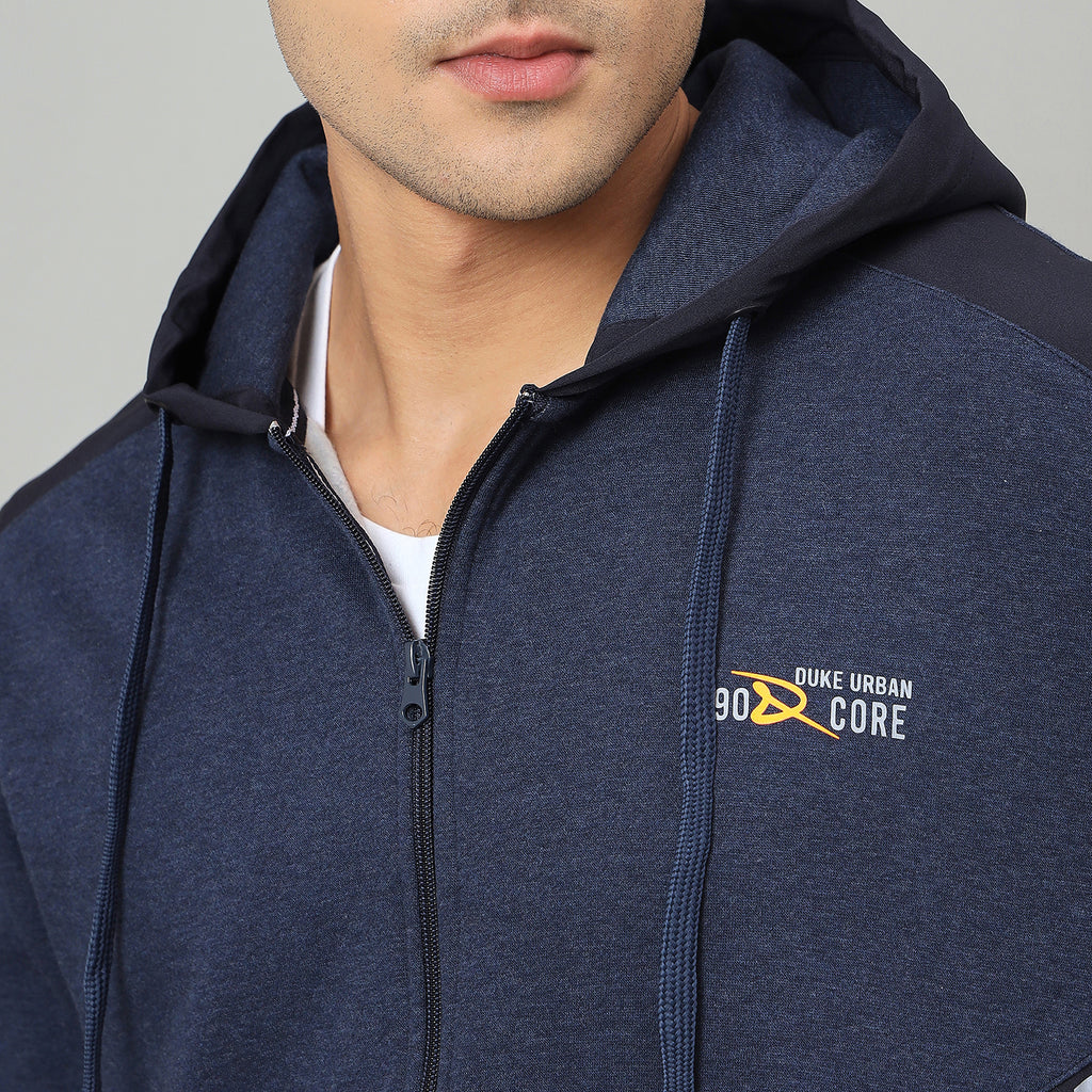 Duke Urban Men Hood Smartfit Full Zip Tracksuit (LF6035)