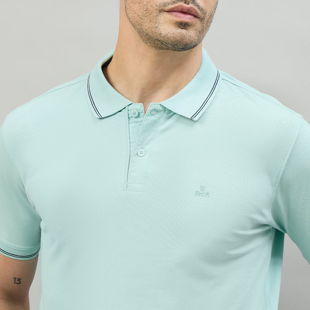 Duke Men Half Sleeve Cotton Smart Fit Casual T-shirt (SD73)
