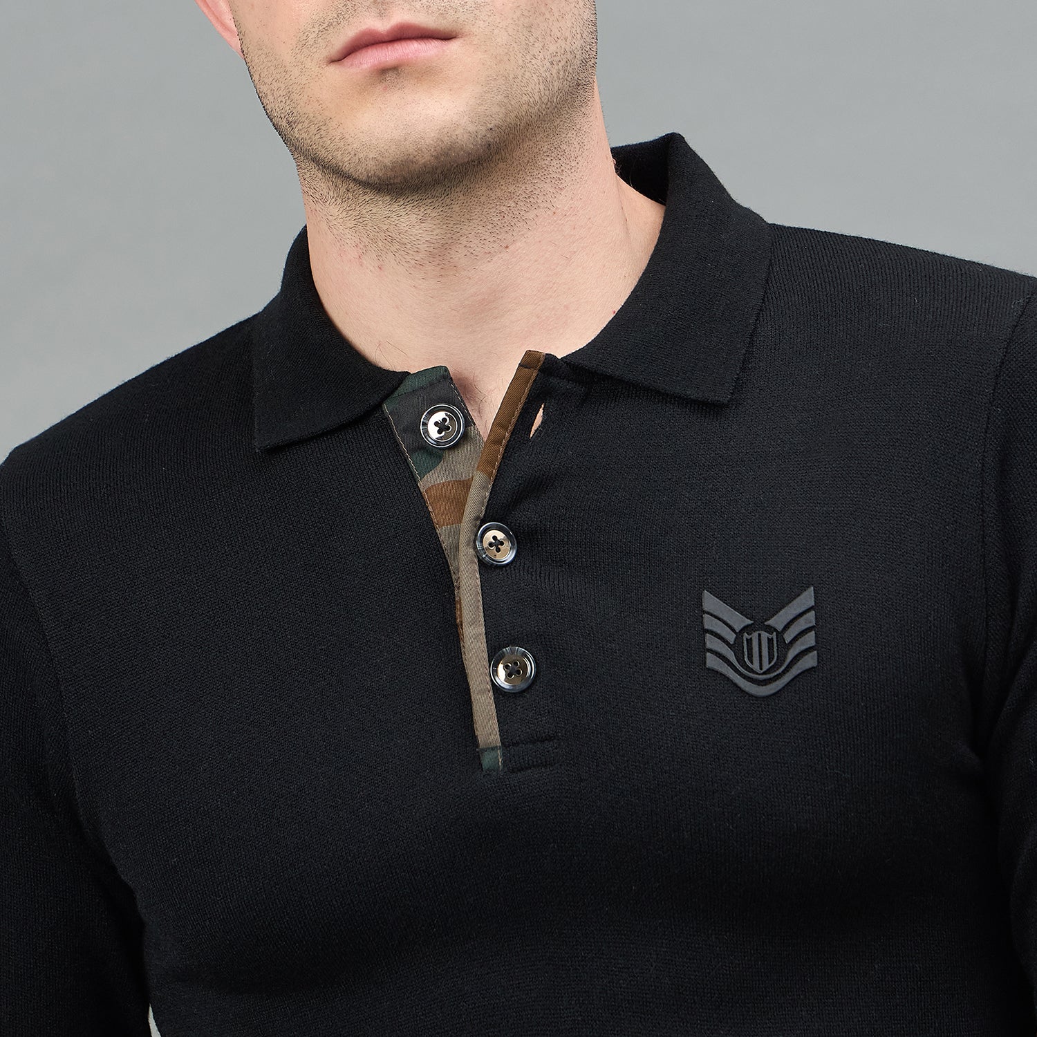 Duke Urban Men Full Sleeve Collared Neck Sweater (SDS2229R)