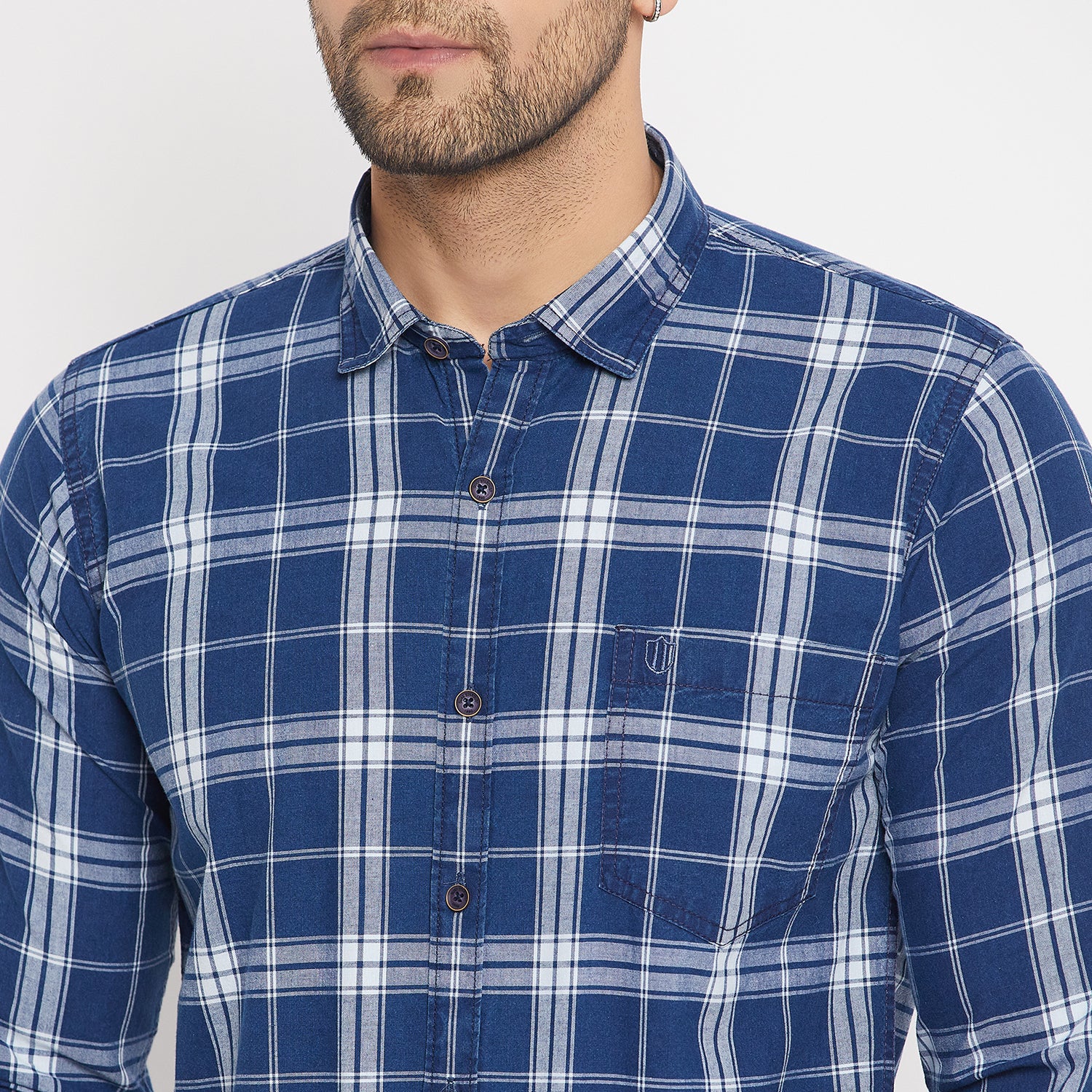 Duke Urban Men Full Sleeve Cotton Shirt (SDO9CKTI)