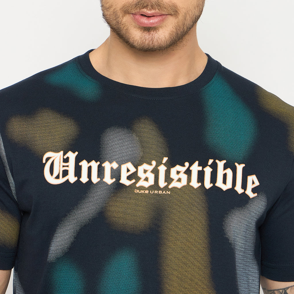 Duke Urban Men Half Sleeve Cotton Tshirt (LF7417)