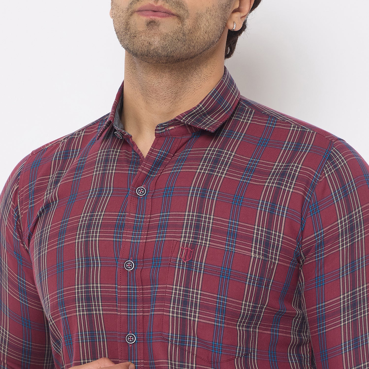 Duke Urban Men Full Sleeve Cotton Shirt (SDO8CKQ)