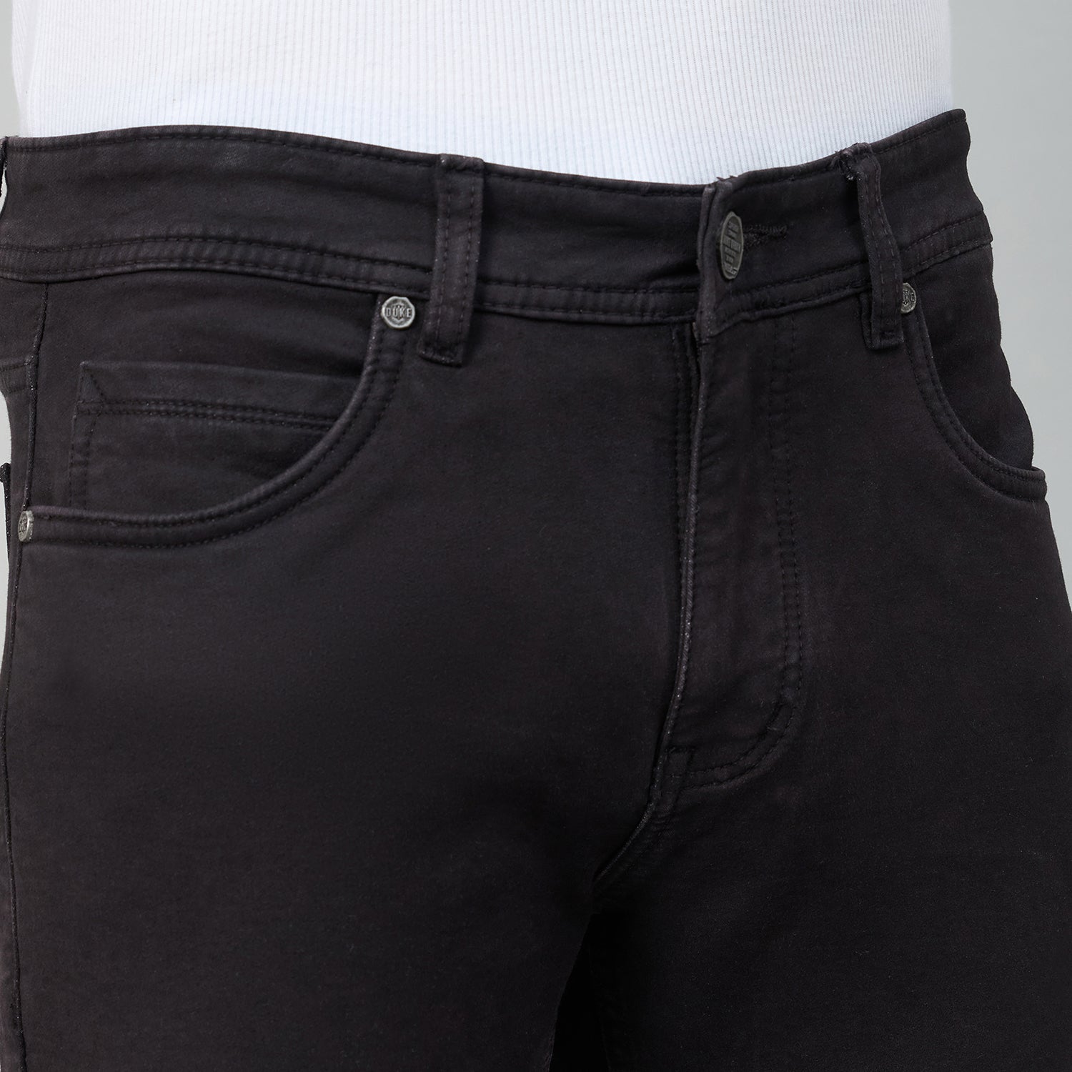 Duke Men Smart fit Stretchable Jeans (SDD9063A)