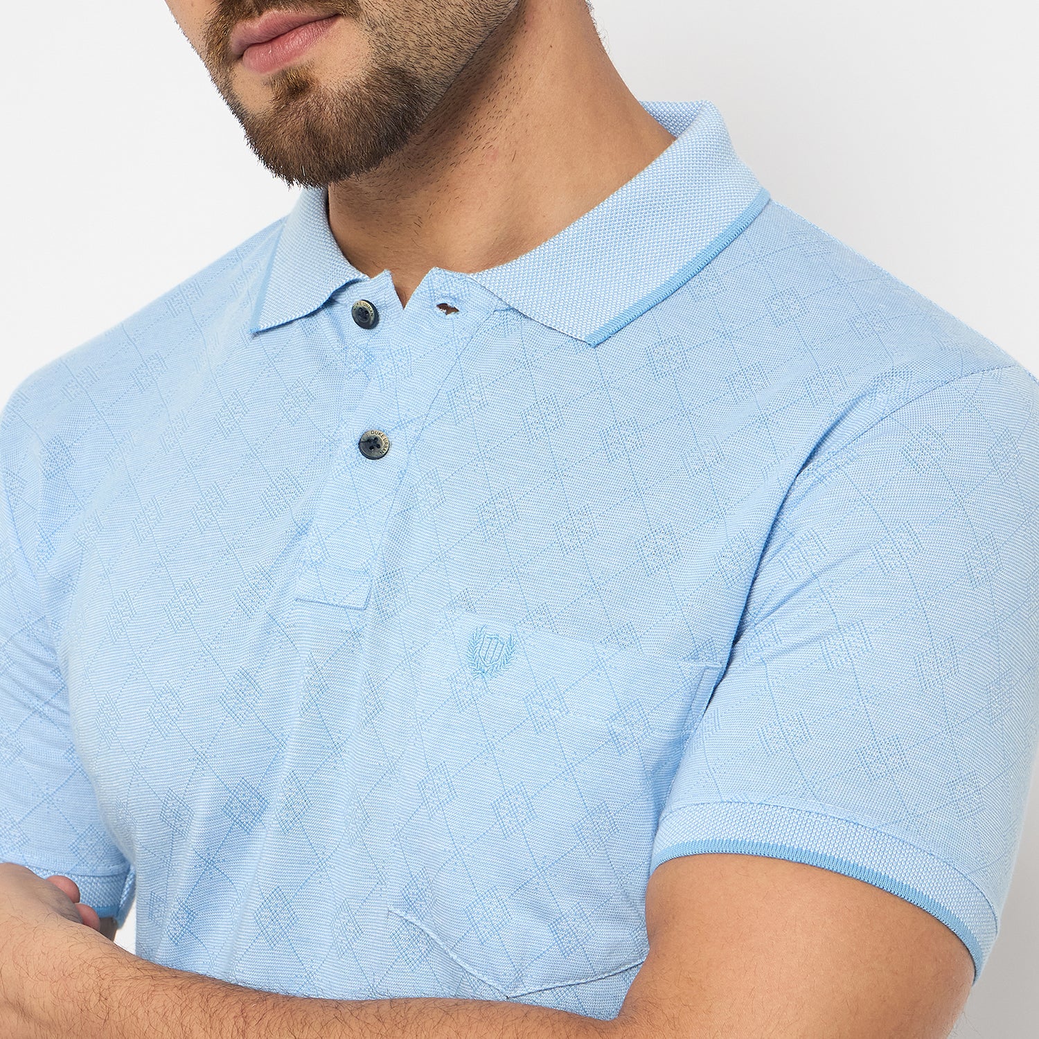 Duke Urban Men Half Sleeve Cotton Tshirt (LF7471)