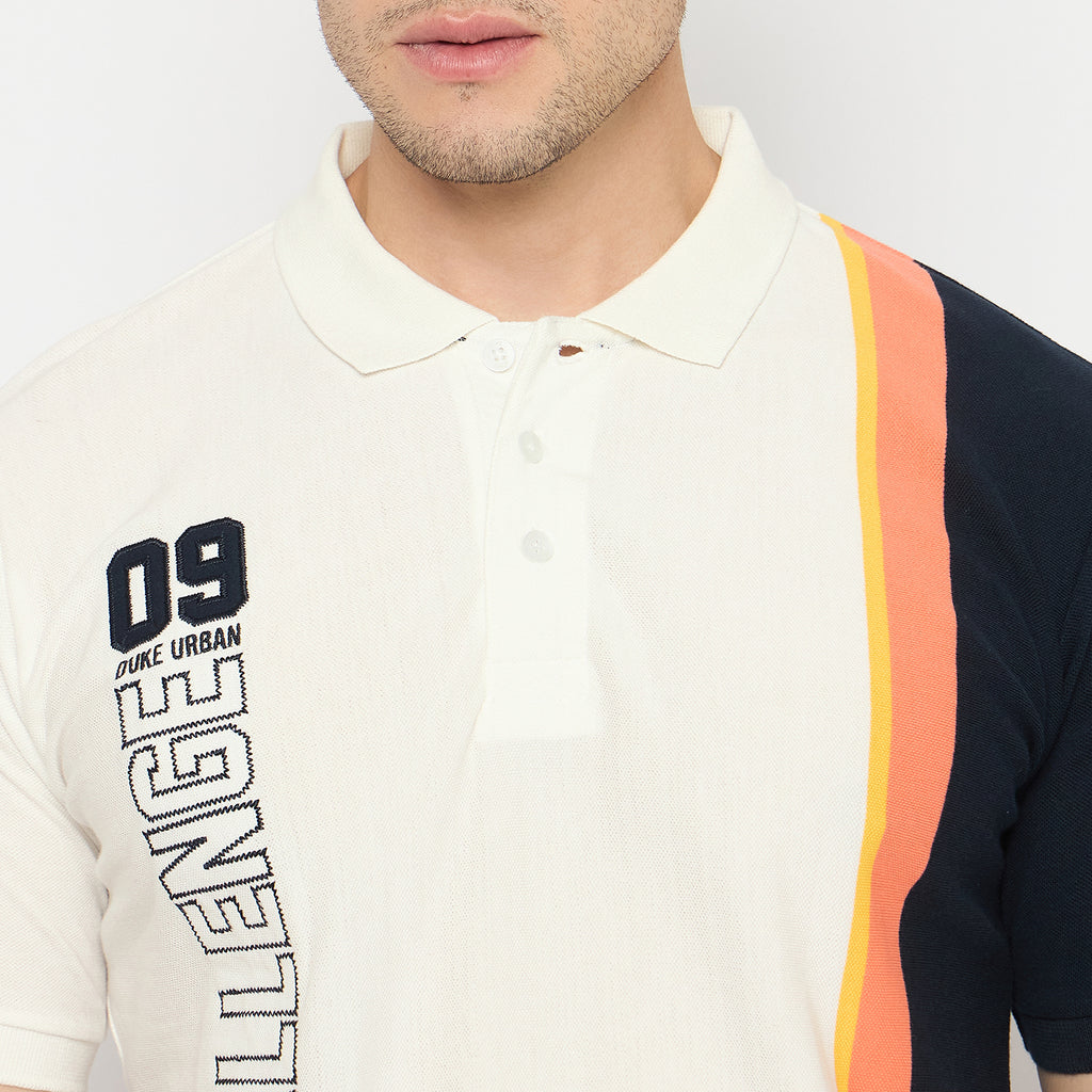 Duke Urban Men Half Sleeve Cotton Tshirt (LF7498)
