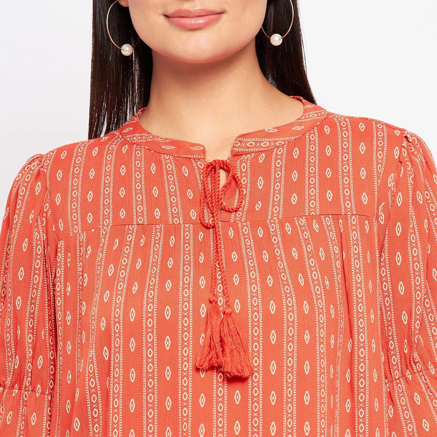 Duke Stardust Women Half Sleeve Printed Tunic (SDX4108)