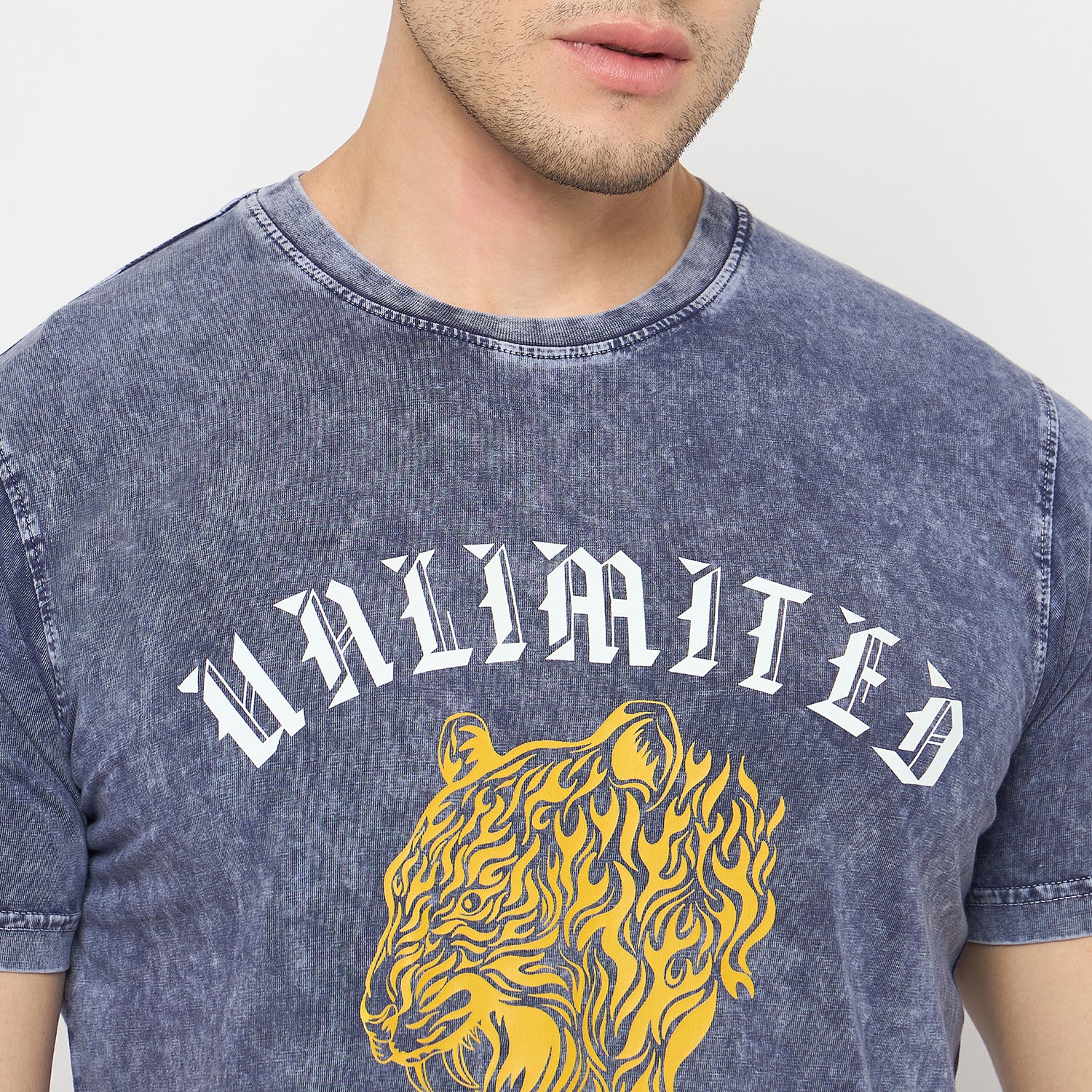 Duke Urban Men Half Sleeve Cotton Tshirt (LF7427)