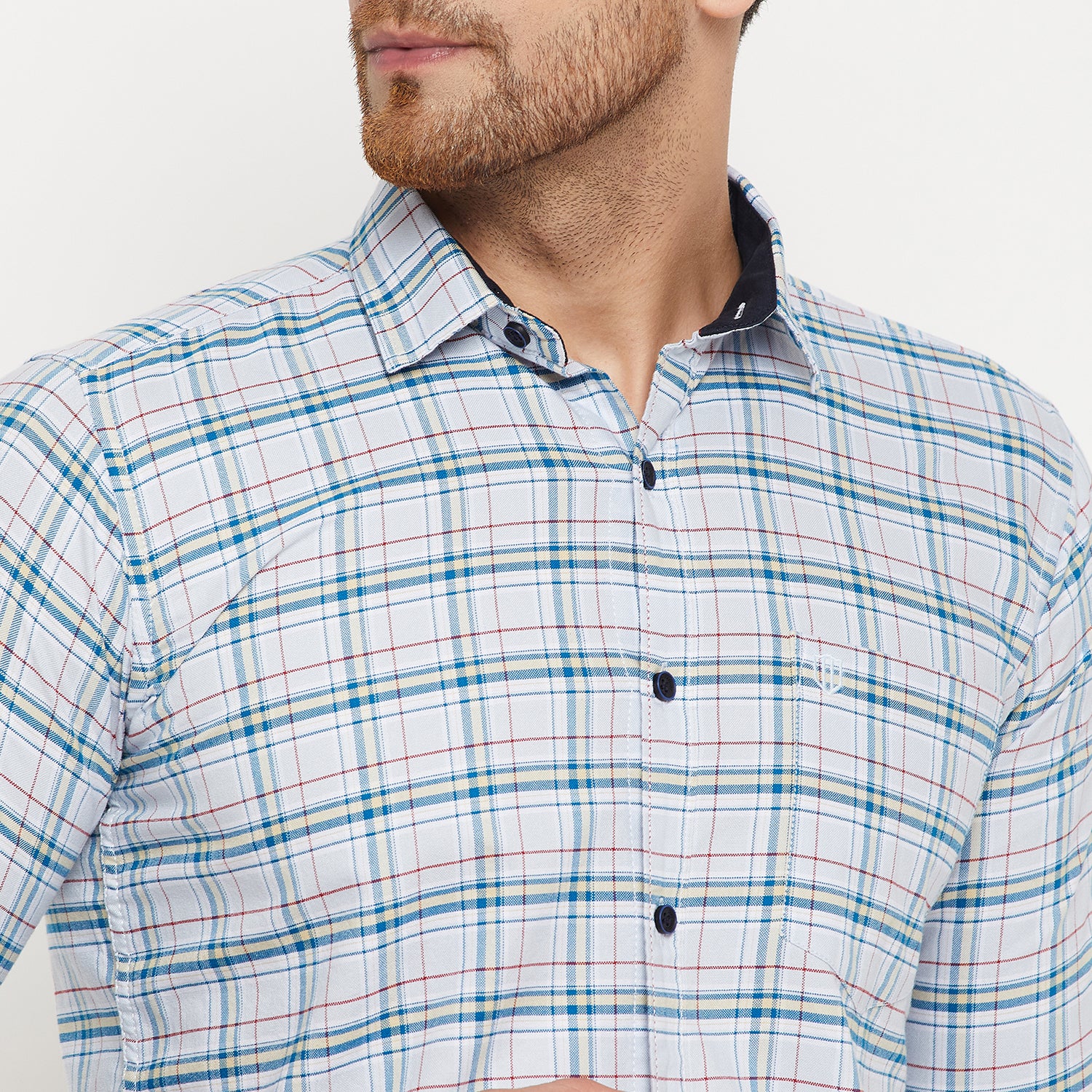 Duke Urban Men Full Sleeve Cotton Shirt (SDO5CKOR)