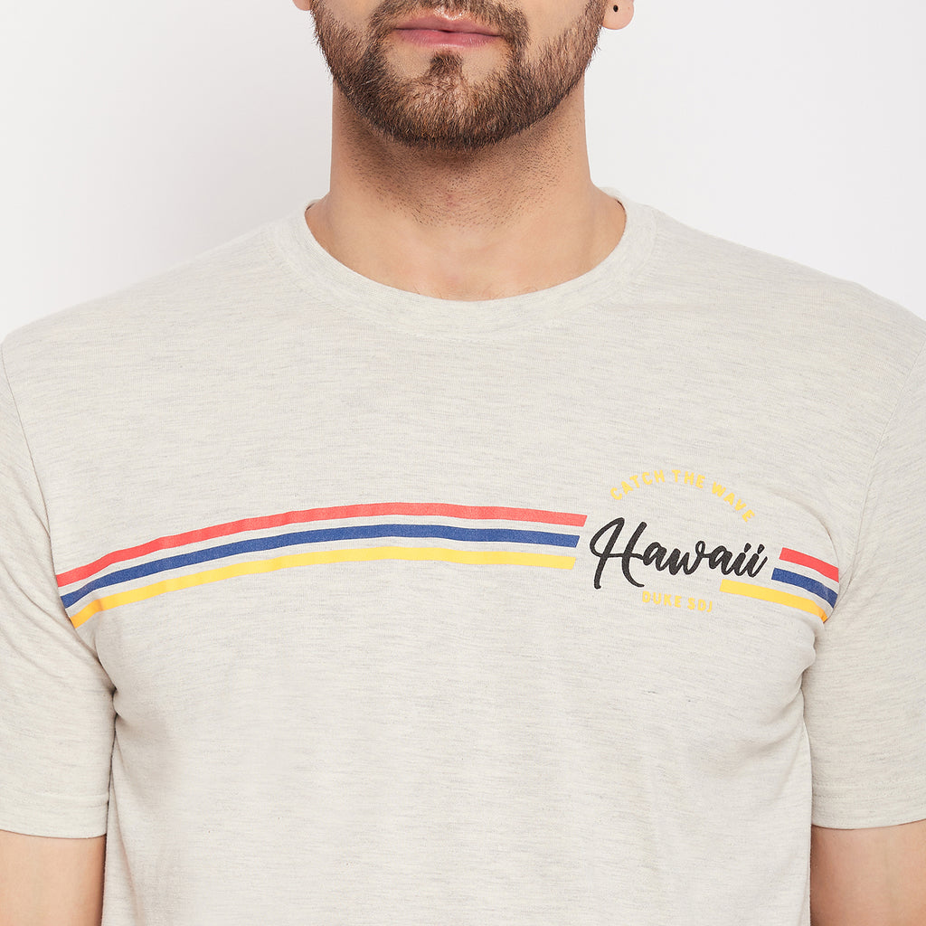 Duke Stardust Men Half Sleeve Cotton T-shirt (LF5889)