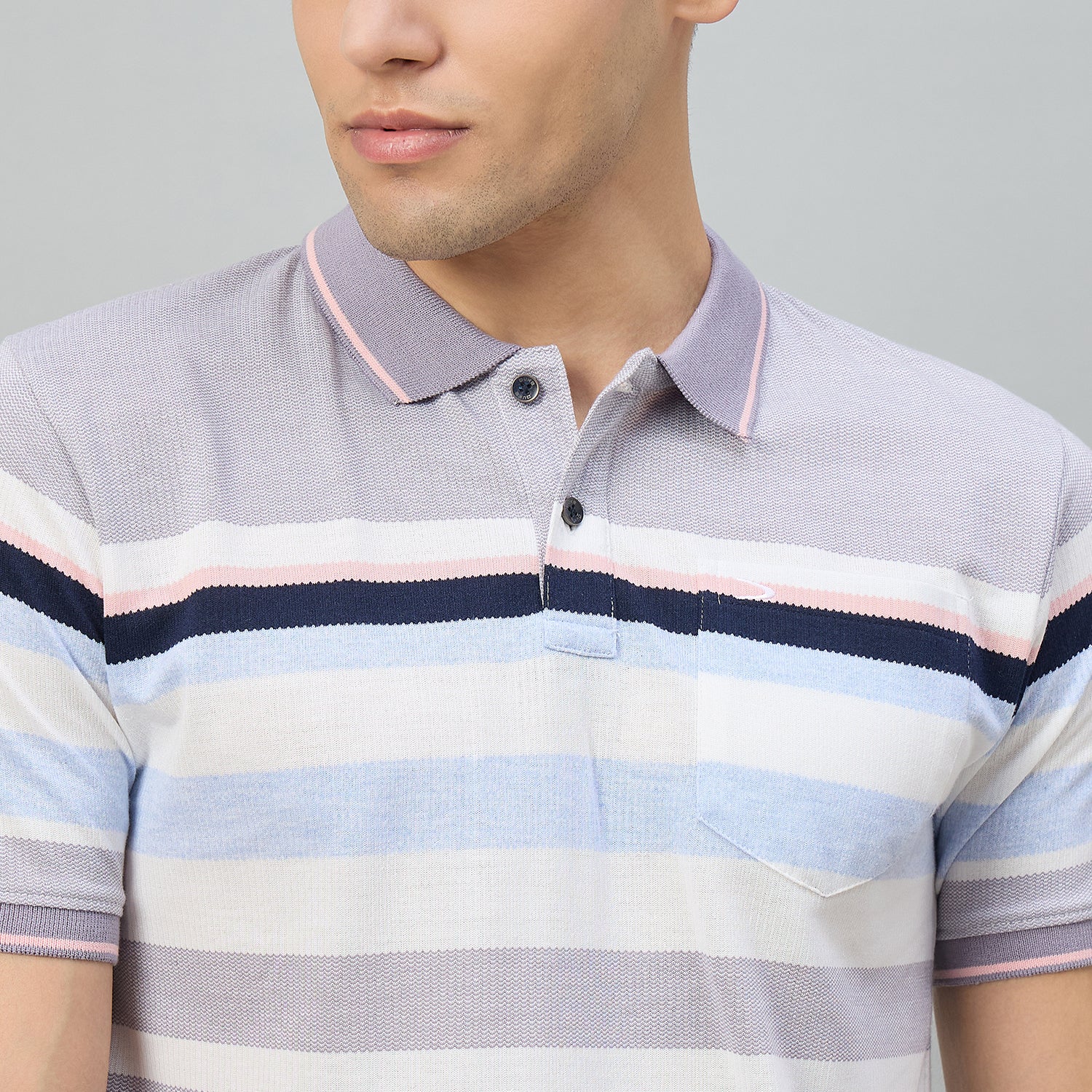Duke Men Half Sleeve Cotton Regualr Fit Casual T-shirt (LF7959)