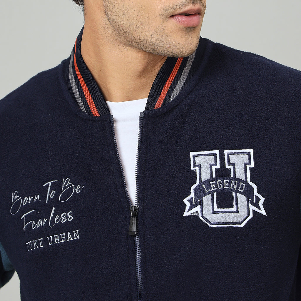 Duke Urban Men Full Zip Regular Sweatshirt (LF6426)