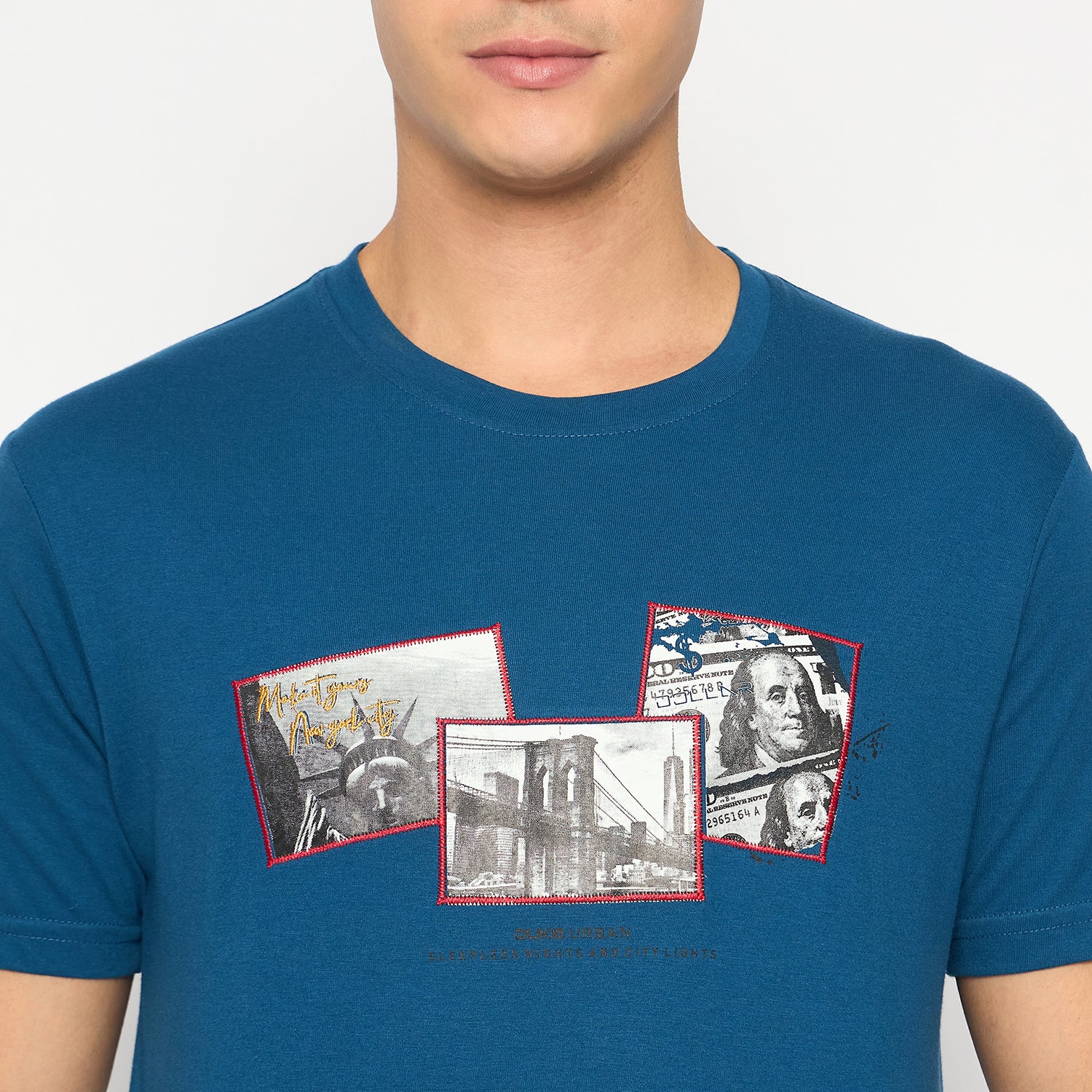 Duke Urban Men Half Sleeve Cotton T-shirt (ONLF301)