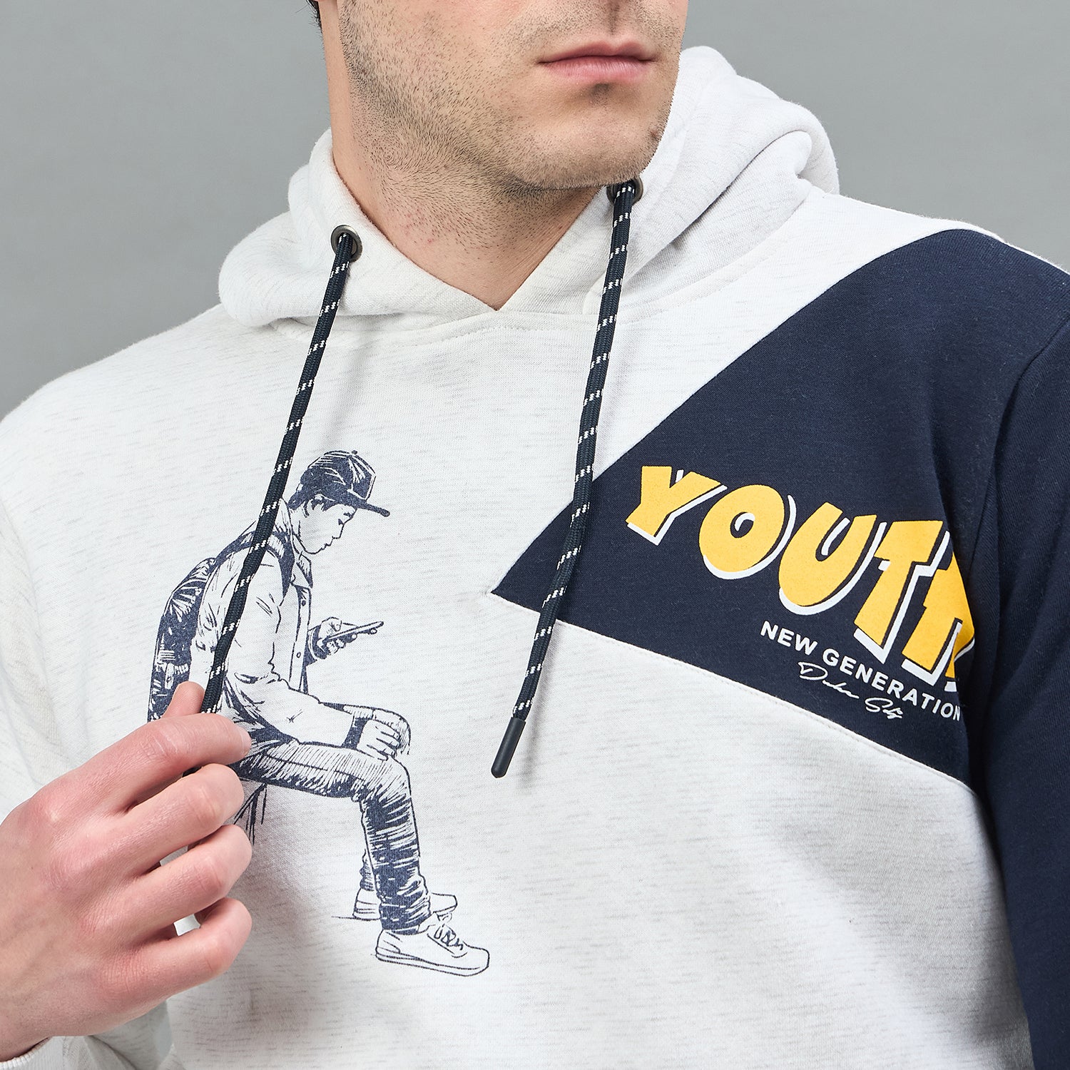 Duke Urban Men Hooded Sweatshirt (LF6240)