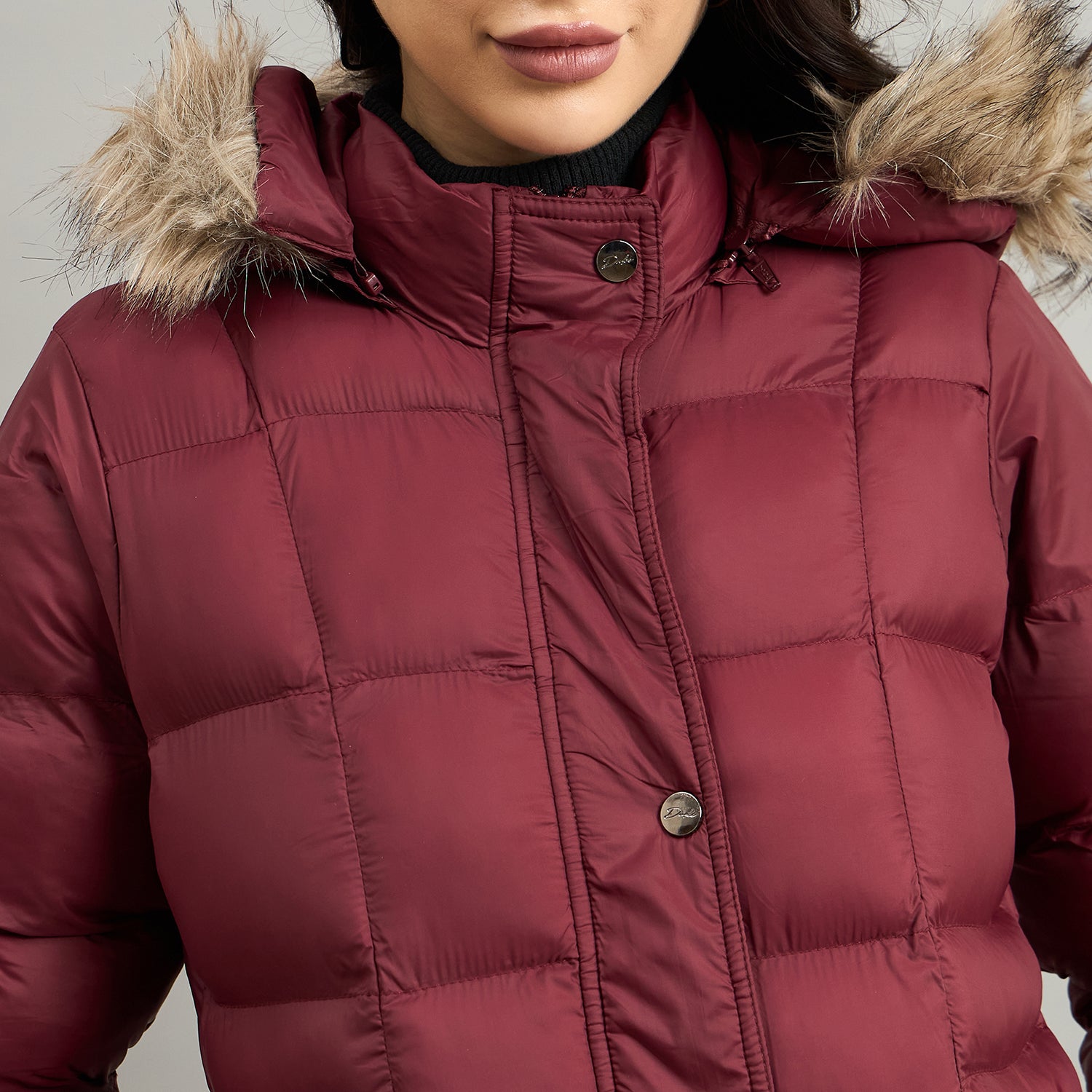 Duke Urban Women Short Style Hooded Bomber Jacket (SDZ4145)