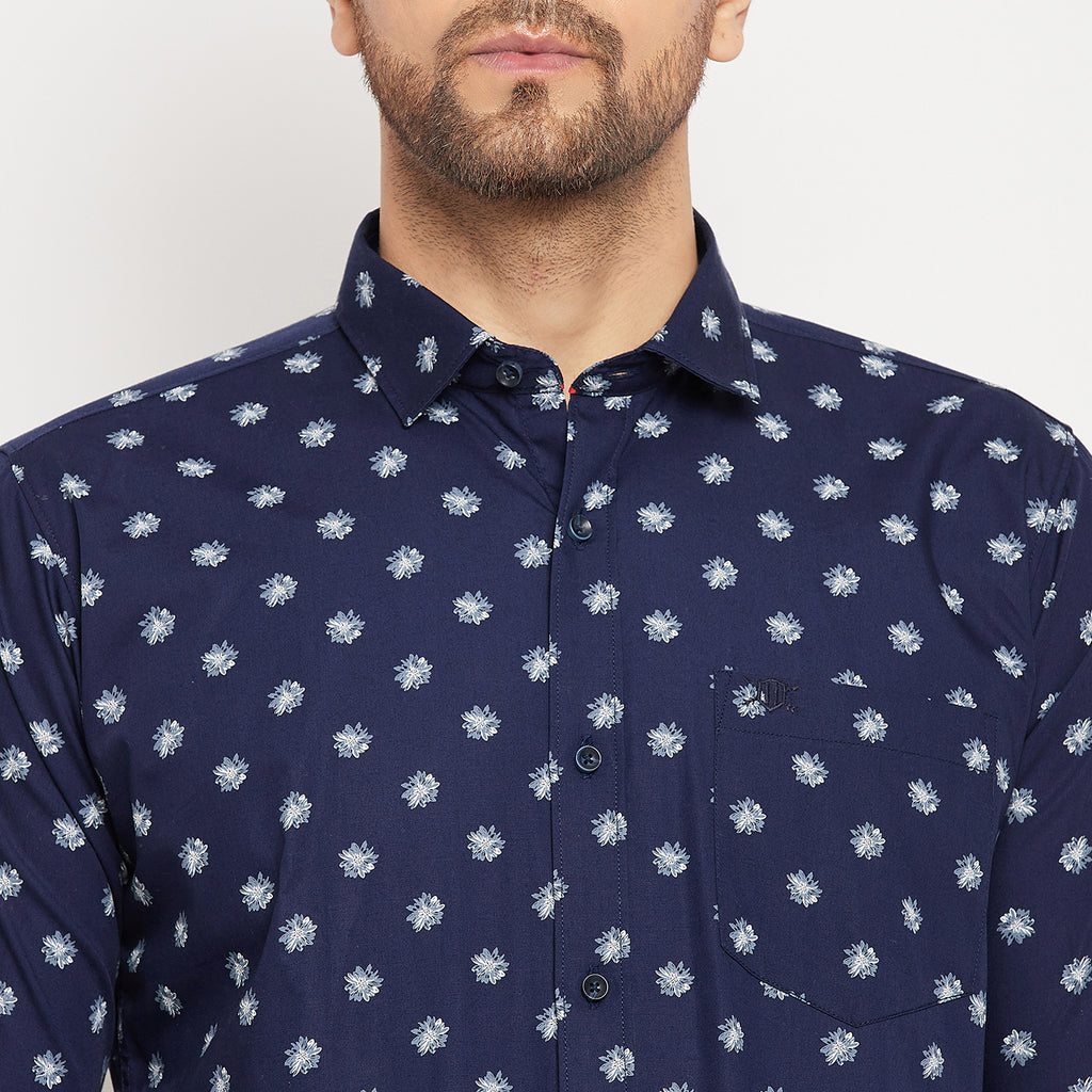 Duke Stardust Men Full Sleeve Cotton Shirt (SDO8MPR)
