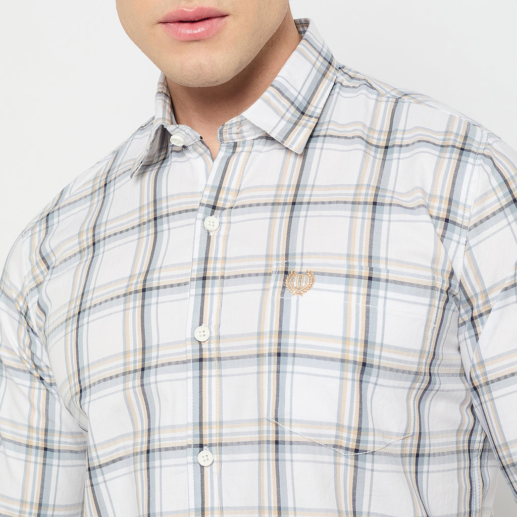 Duke Urban Men Full Sleeve Cotton Shirt (SDO6CHC)