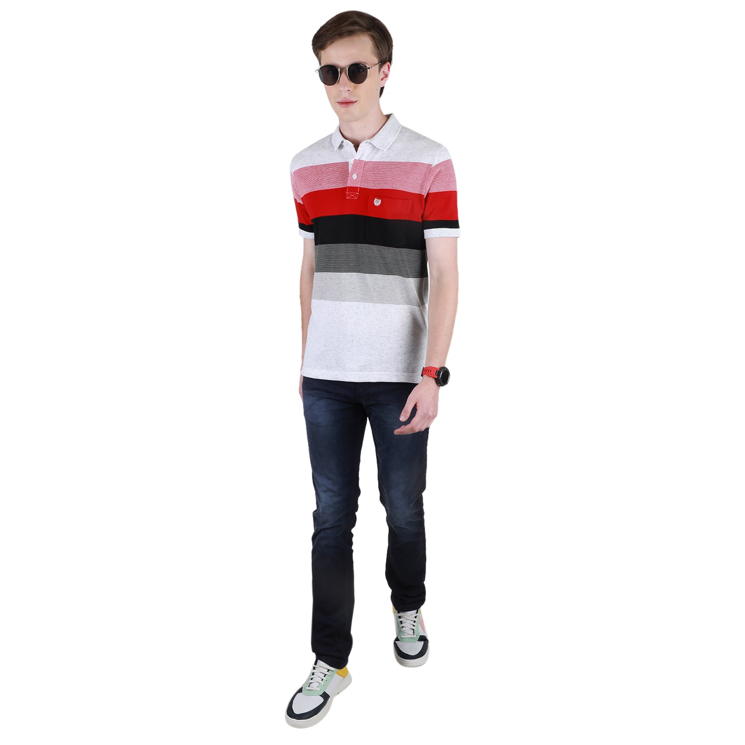 Duke Urban Men Half Sleeve Cotton T-shirt (LF7072)