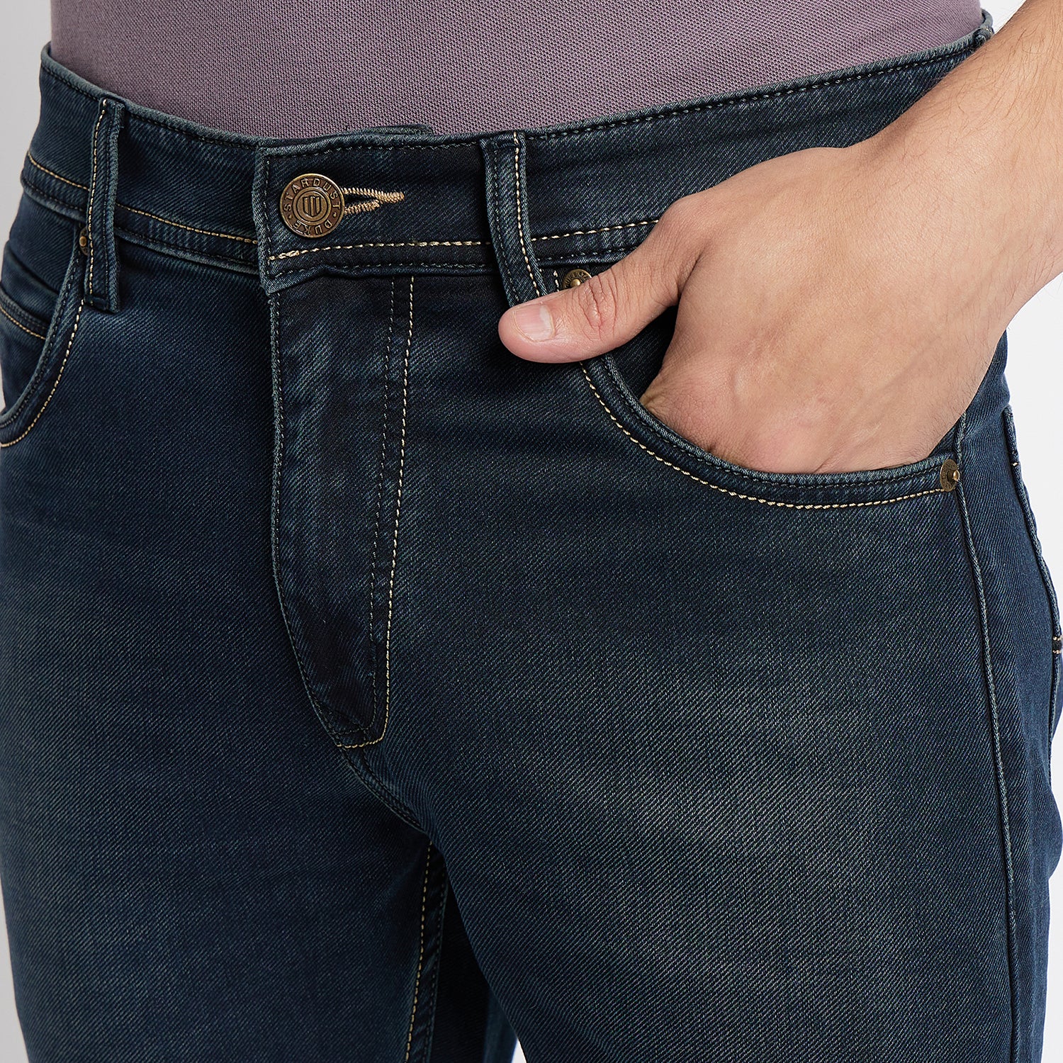 Duke Urban Men Slim Fit Stretchable Jeans (SDD5508)