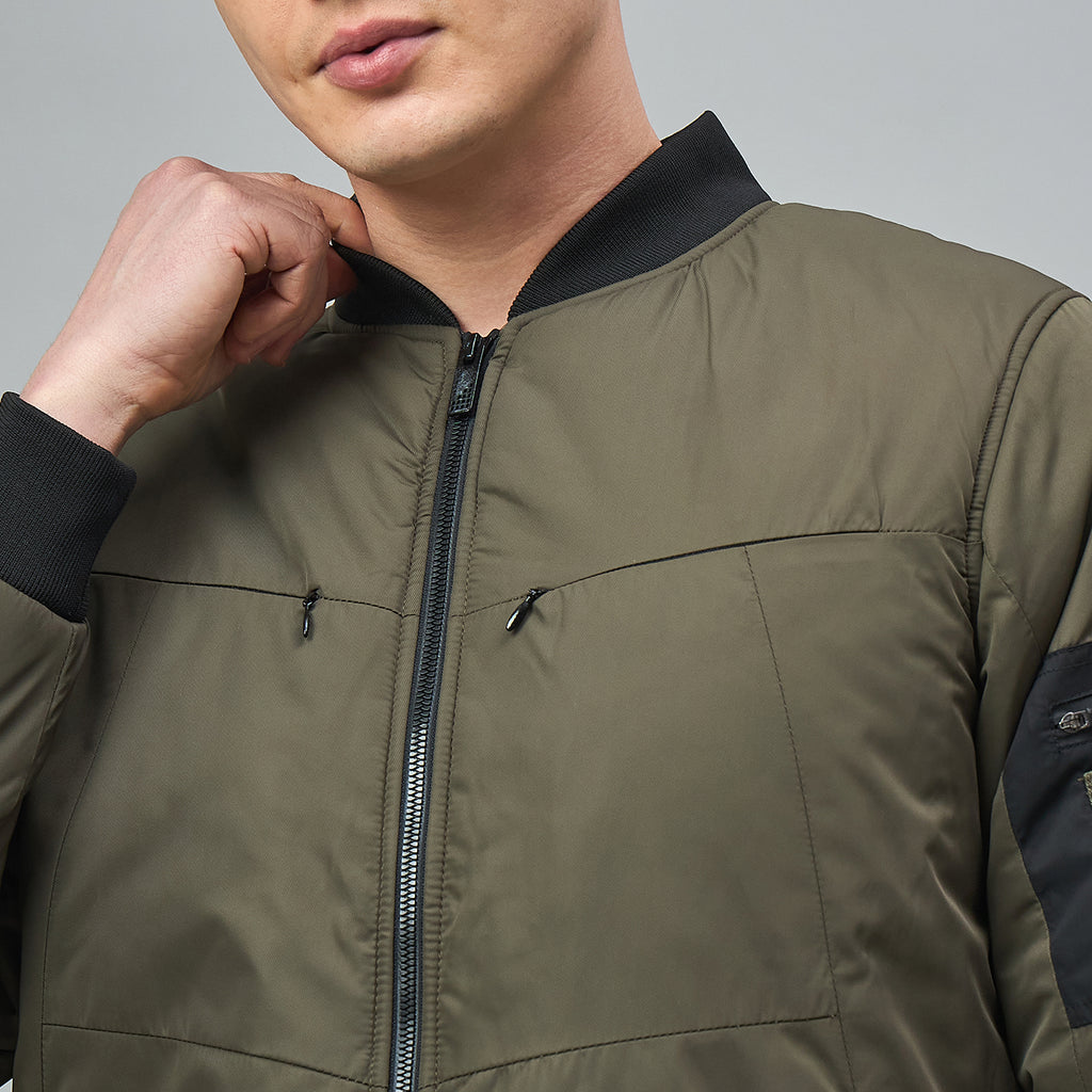 Duke Urban Men Full Sleeve Slim fit Bomber Jacket (SDZ3046N)