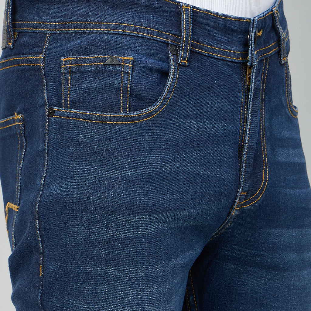 Duke Men Narrow Fit Stretchable Jeans (SDD9271N)