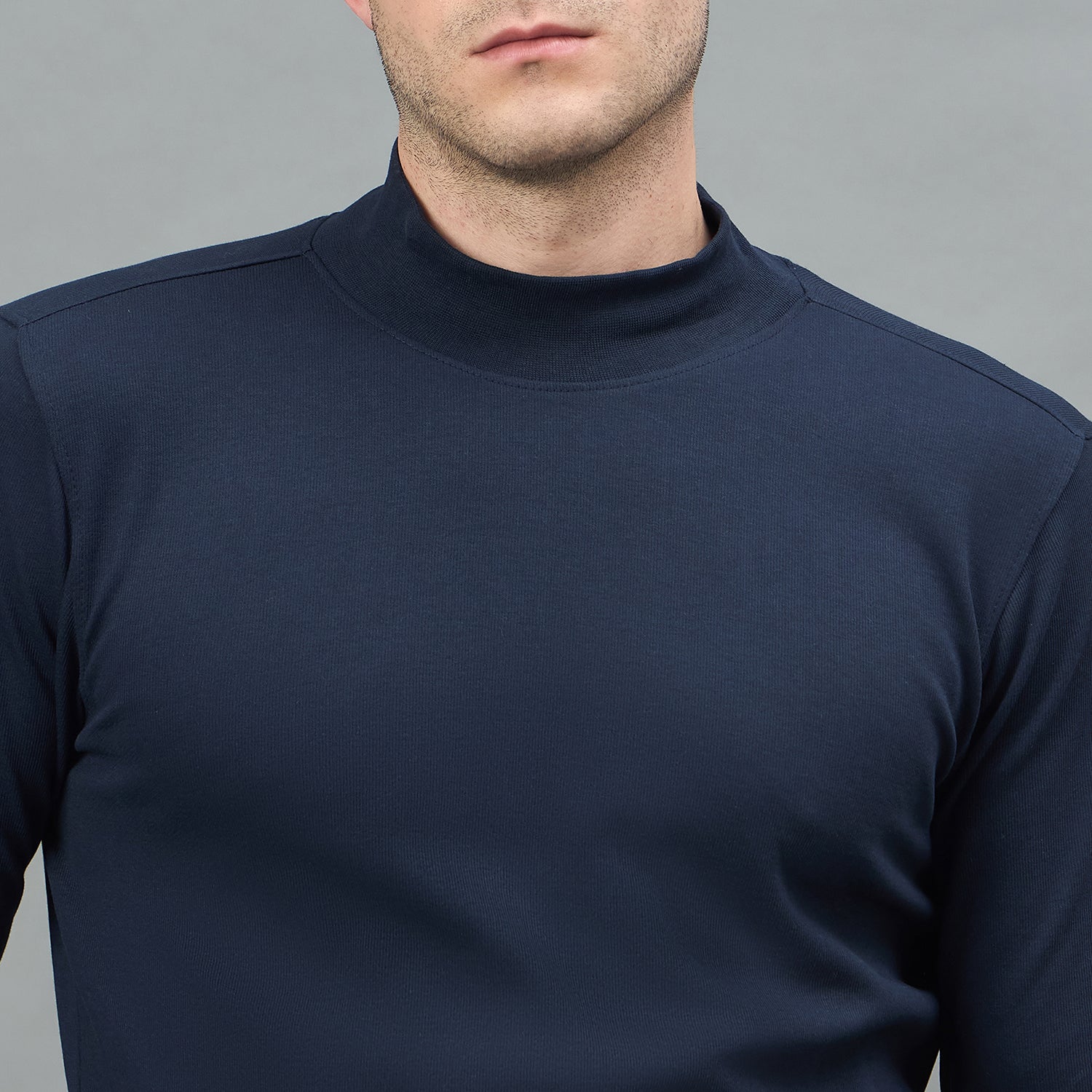 Duke Urban Men Turtle Neck Regular Sweatshirt (LF6435S)