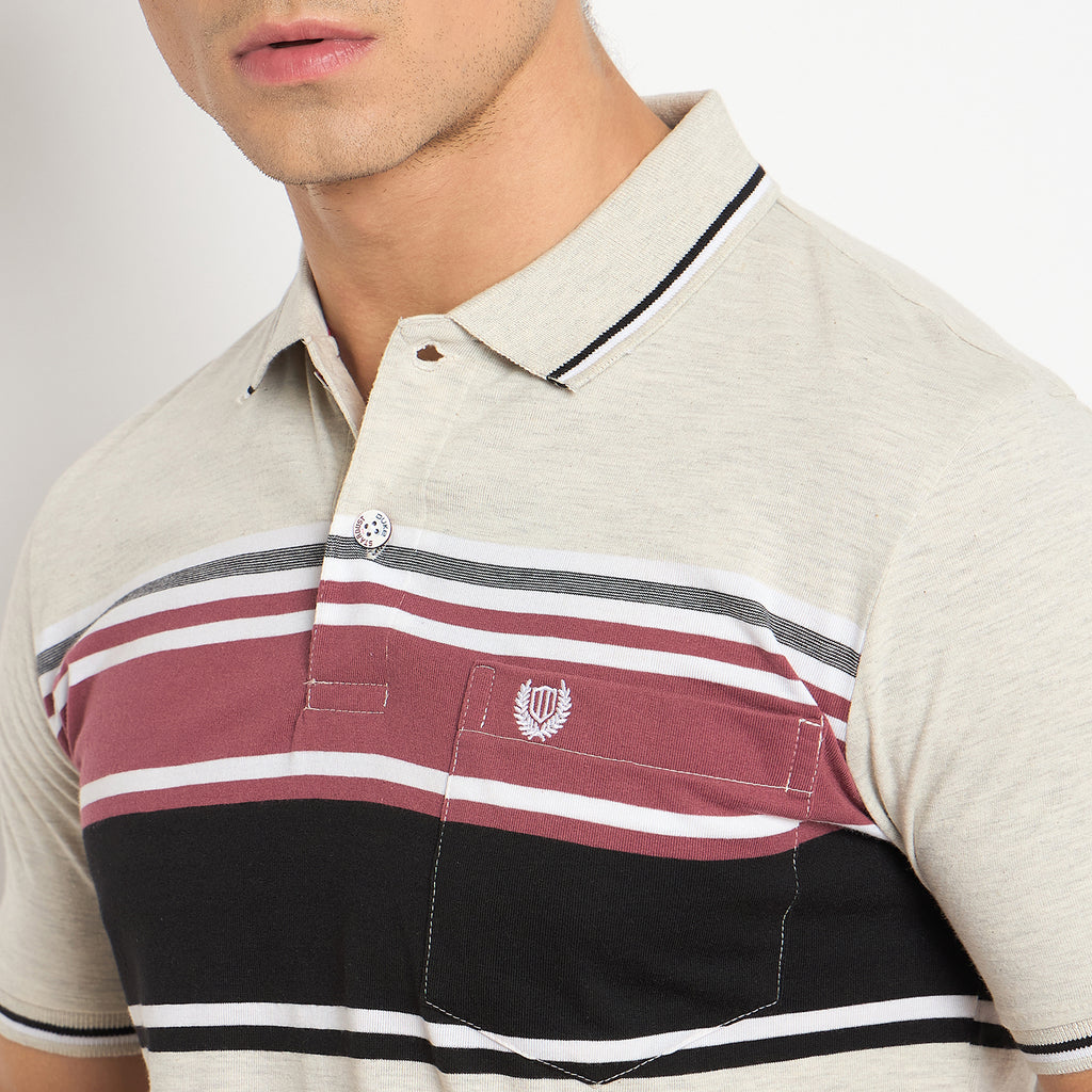 Duke Urban Men Half Sleeve Cotton T-shirt (LF5884)