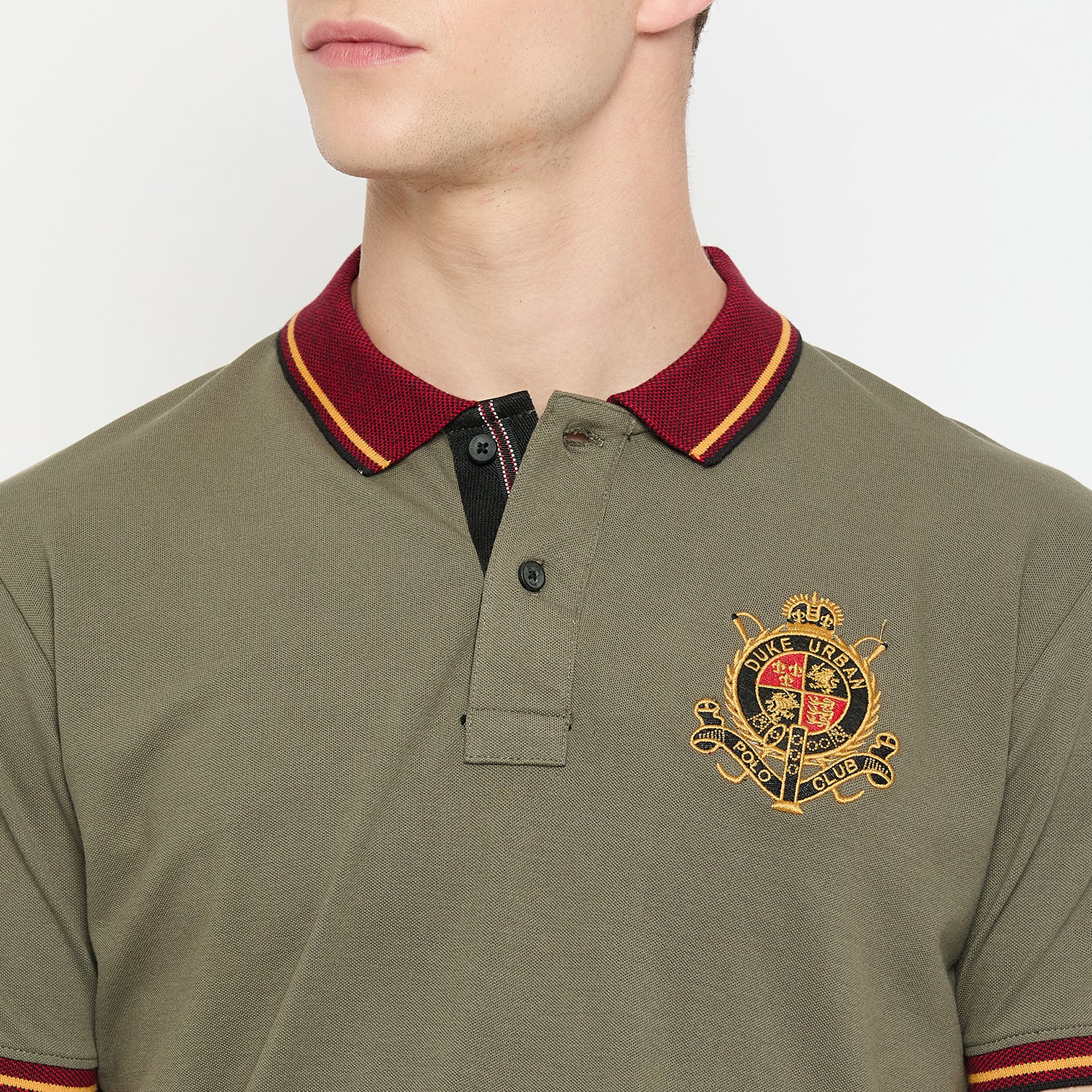 Duke Urban Men Half Sleeve Cotton Tshirt (LF7238)