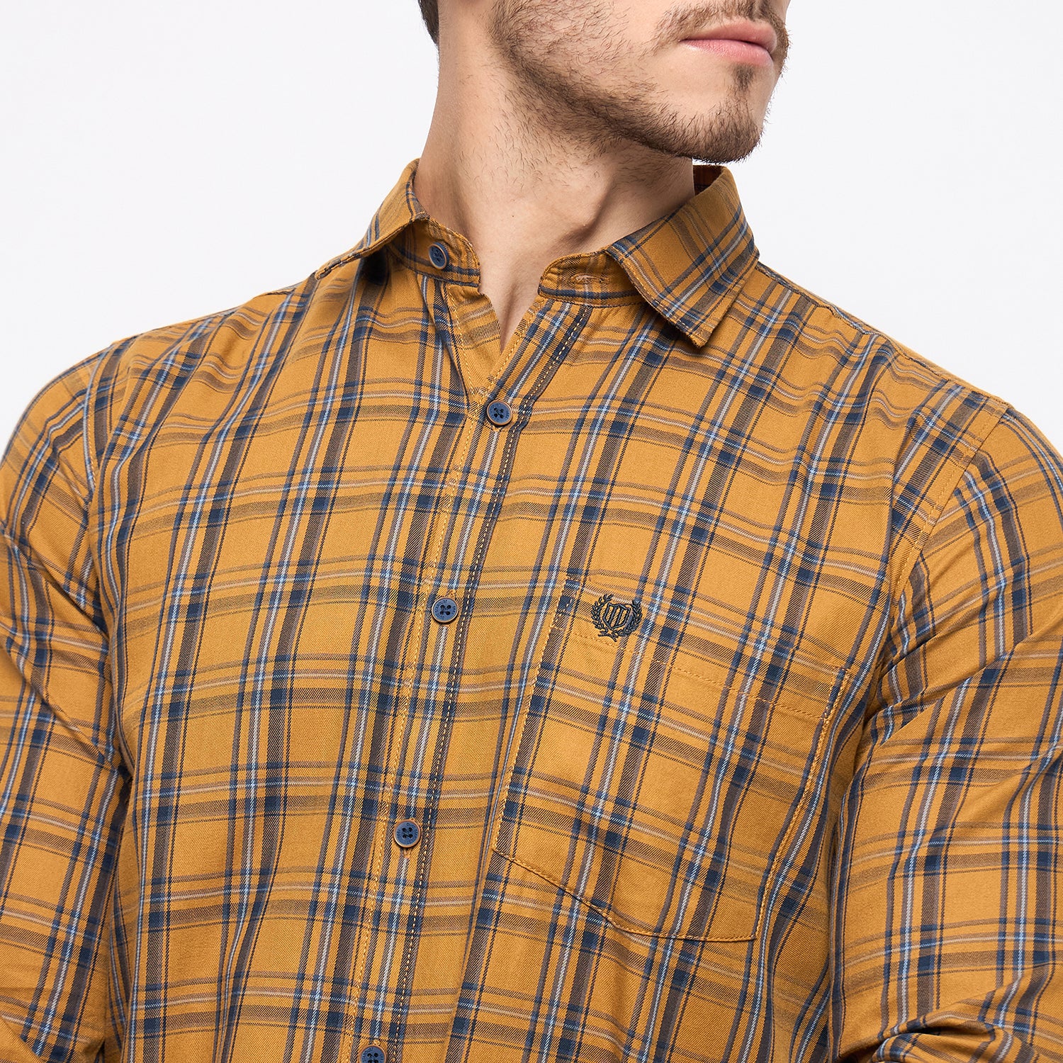 Duke Stardust Men Full Sleeve Cotton Shirt (SDO6CKIA)