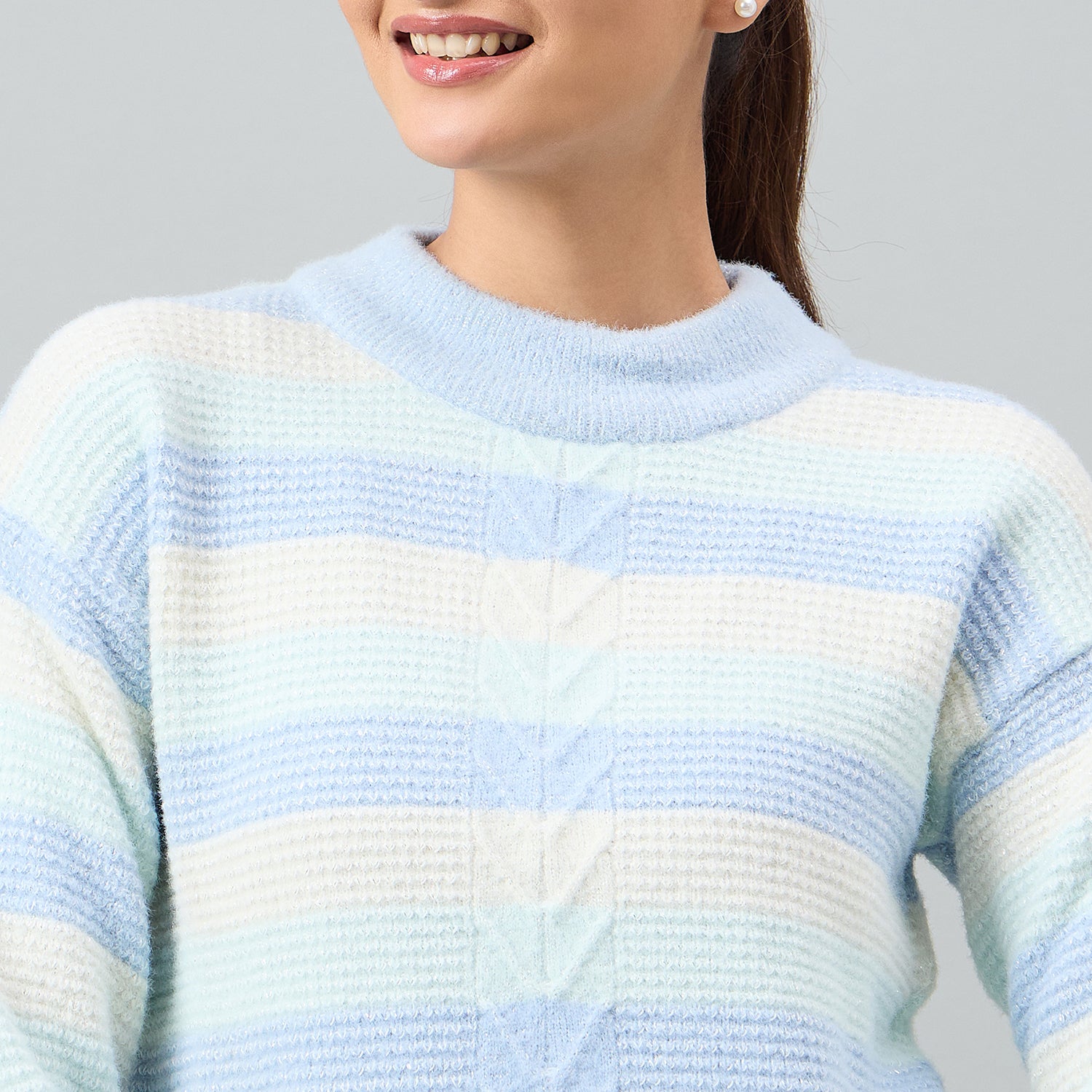 Duke Urban Women Full Sleeve RoundNeck Pullover (SDS1394)