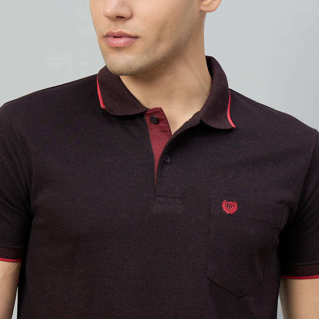 Duke Men Half Sleeve Cotton Smart Fit Casual T-shirt (SD74)