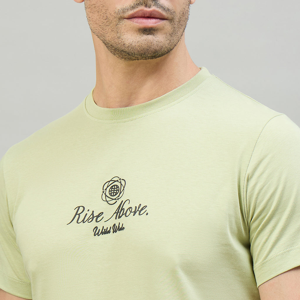 Duke Urban Men Half Sleeve Cotton Smart Fit Casual T-shirt (LF7861)