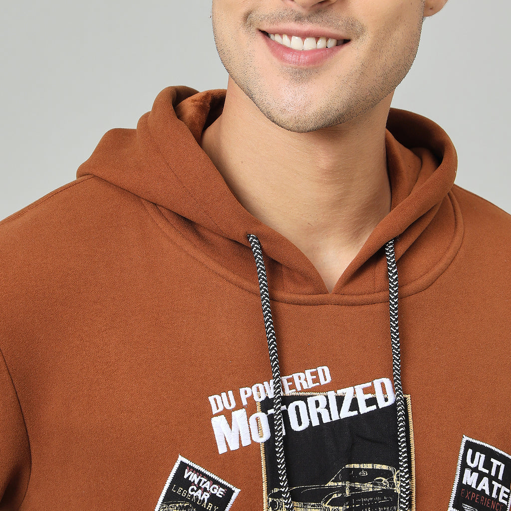 Duke Urban Men Hooded Regular Sweatshirt (LF6369)