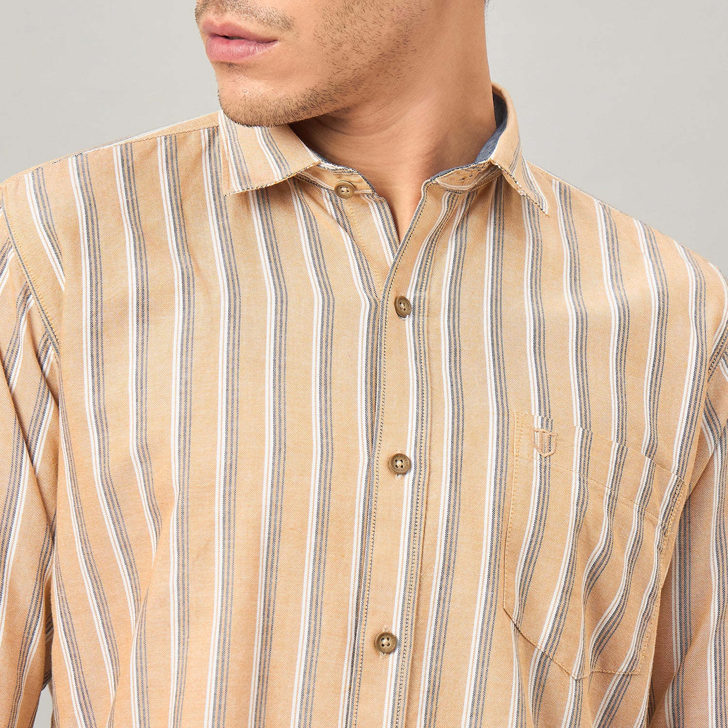 Duke Urban Men Full Sleeve Cotton Shirt (SDO8STOH)