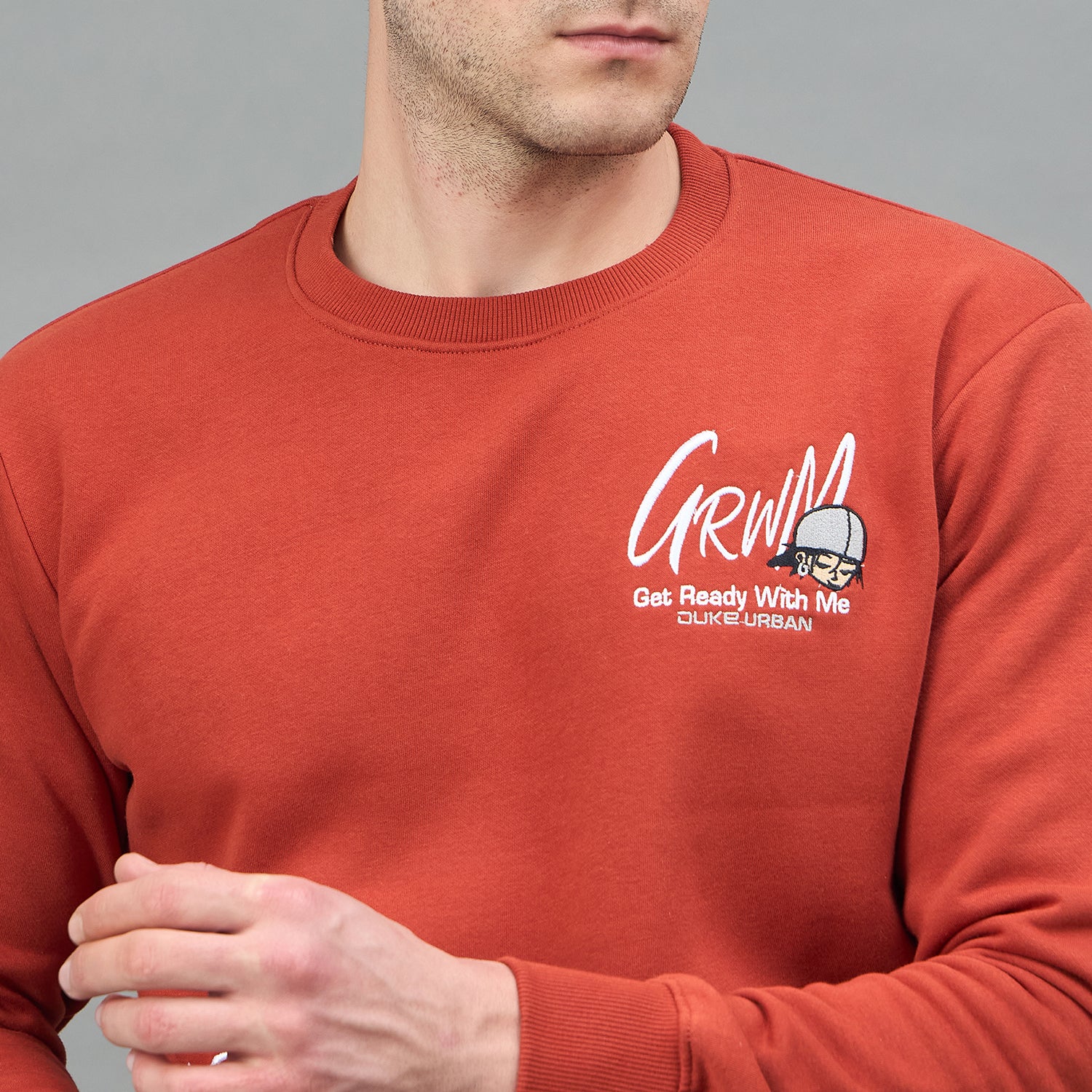 Duke Urban Men Printed Sweatshirt (LF6373)