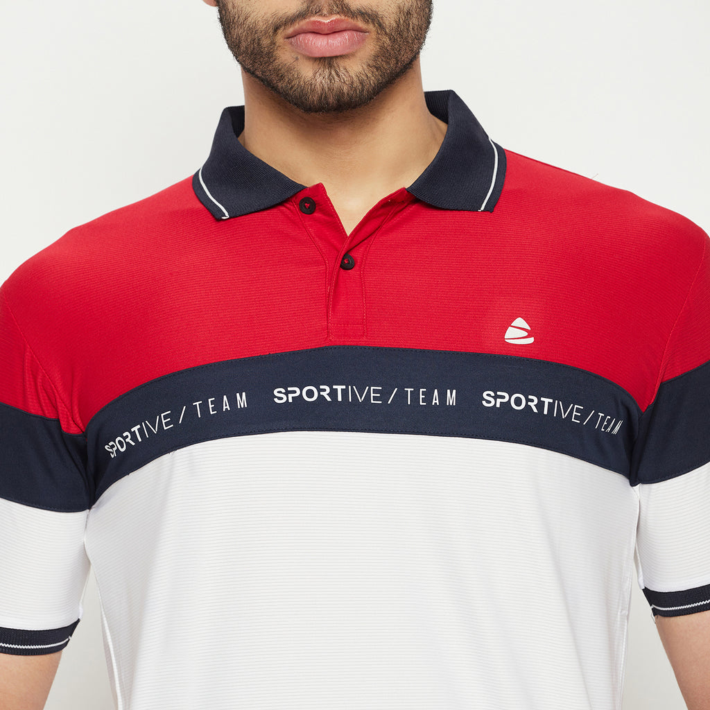 Duke Stardust Men Half Sleeve Polo Neck Cotton T-shirt (4097)