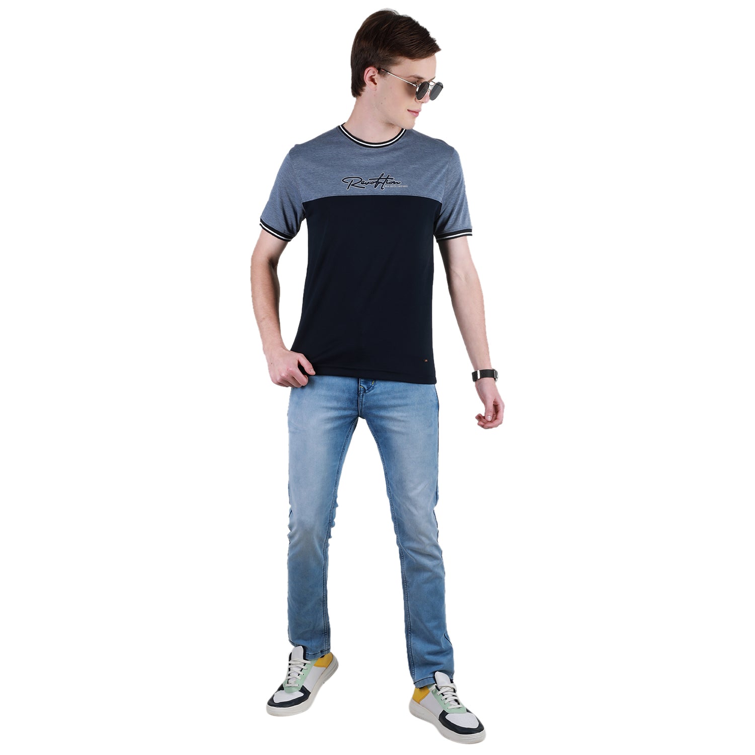 Duke Stardust Men Half Sleeve Cotton Tshirt (LF7125)