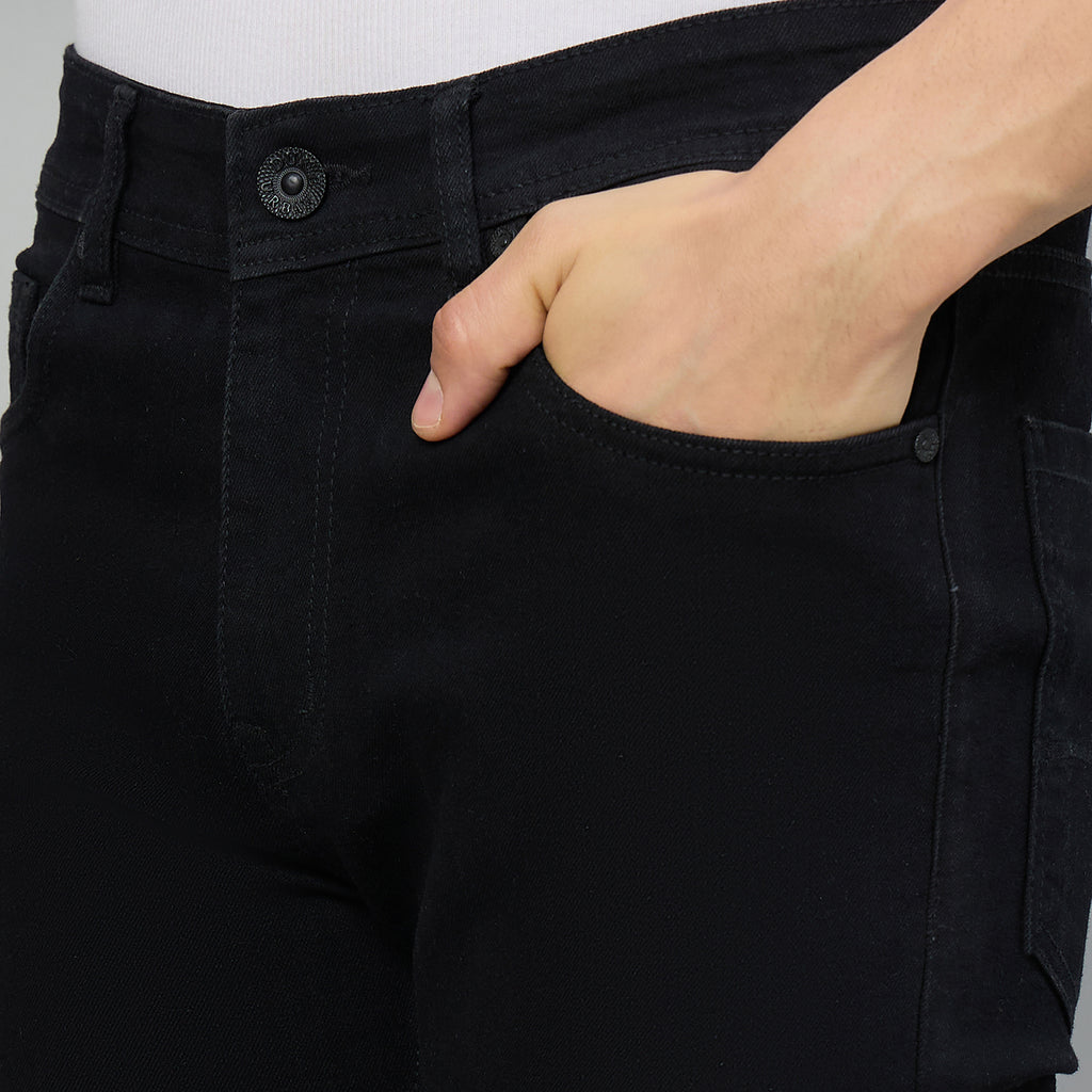 Duke Men Narrow Fit Stretchable Jeans (SD5900NR)