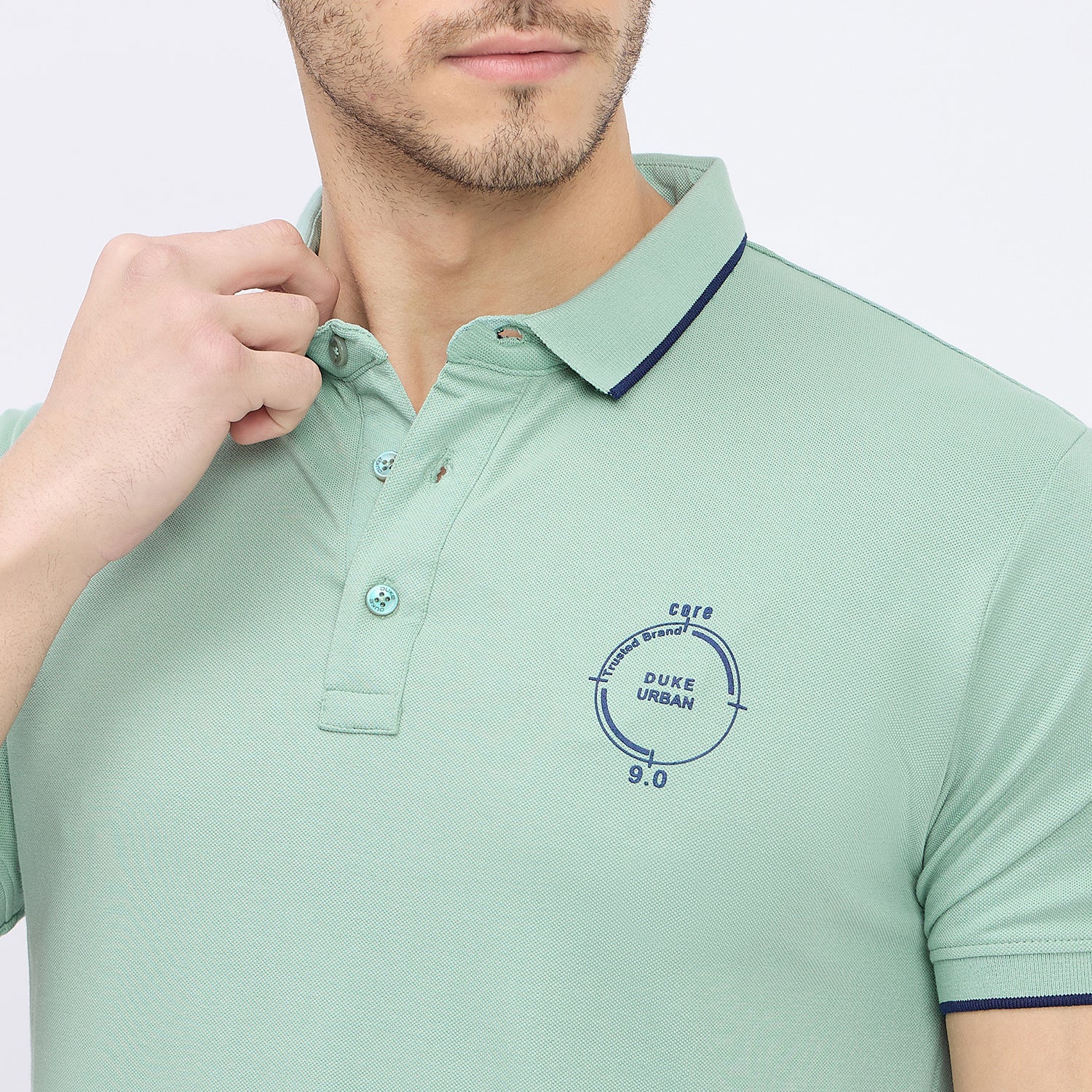 Duke Urban Men Half Sleeve Cotton T-shirt (LF7319)