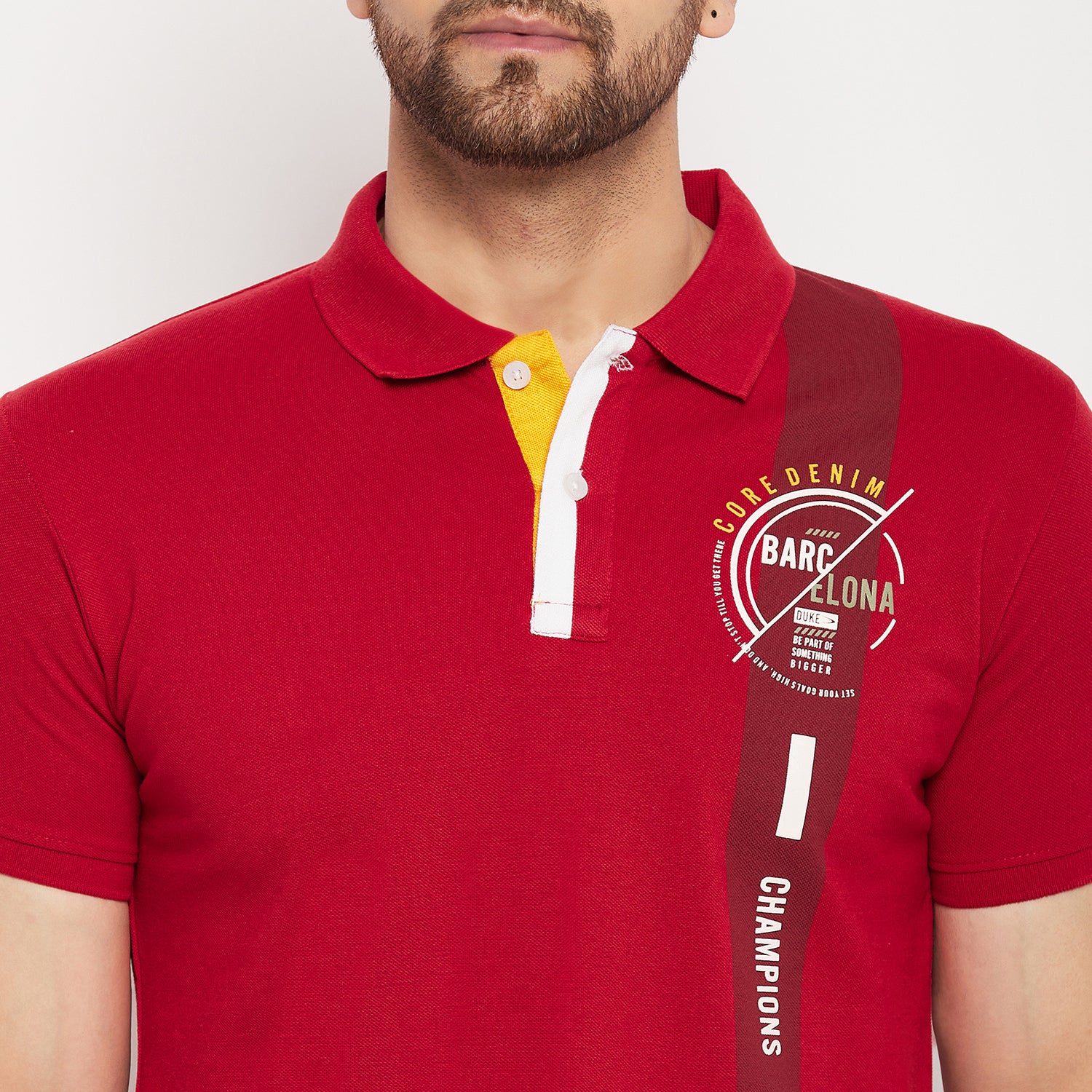 Duke Stardust Men Half Sleeve Cotton T-shirt (1153)