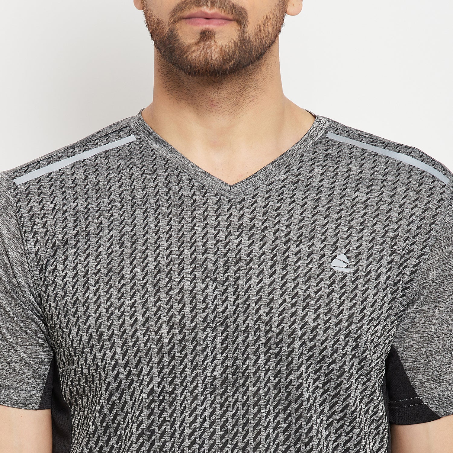 Duke Stardust Men Half Sleeve V Neck Cotton T-shirt (GD1209)