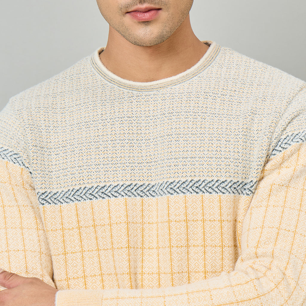 Duke Urban Men Full Sleeve Classic round neck sweater (SDS2241)