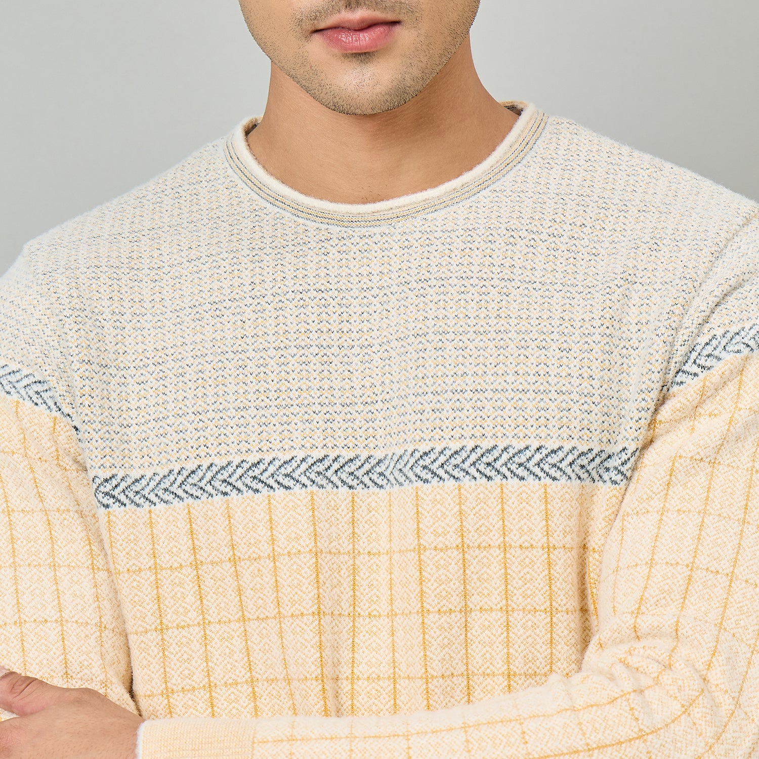 Duke Urban Men Full Sleeve Classic round neck sweater (SDS2241)