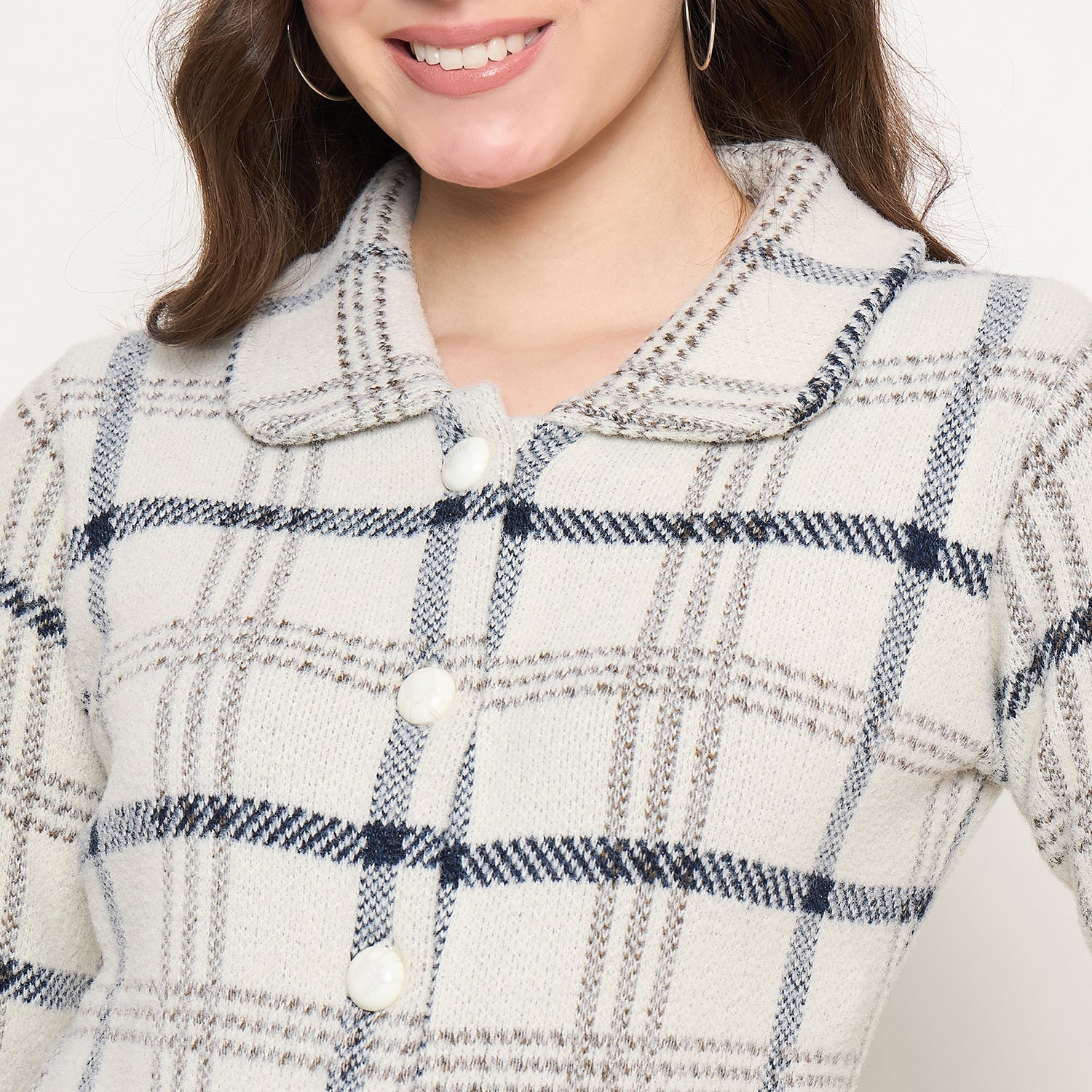 Duke Urban Women Full Sleeve Long Coat Style Sweater (SDS1297)