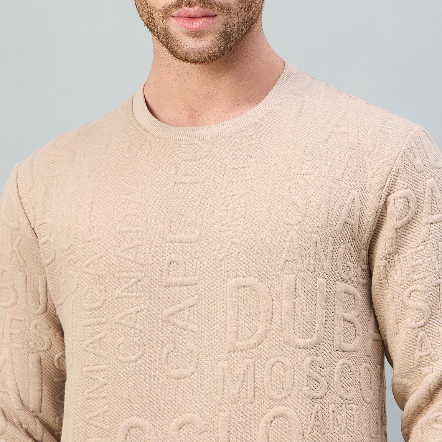 Duke Urban Men Round Neck Regular Sweatshirt (LF6384)